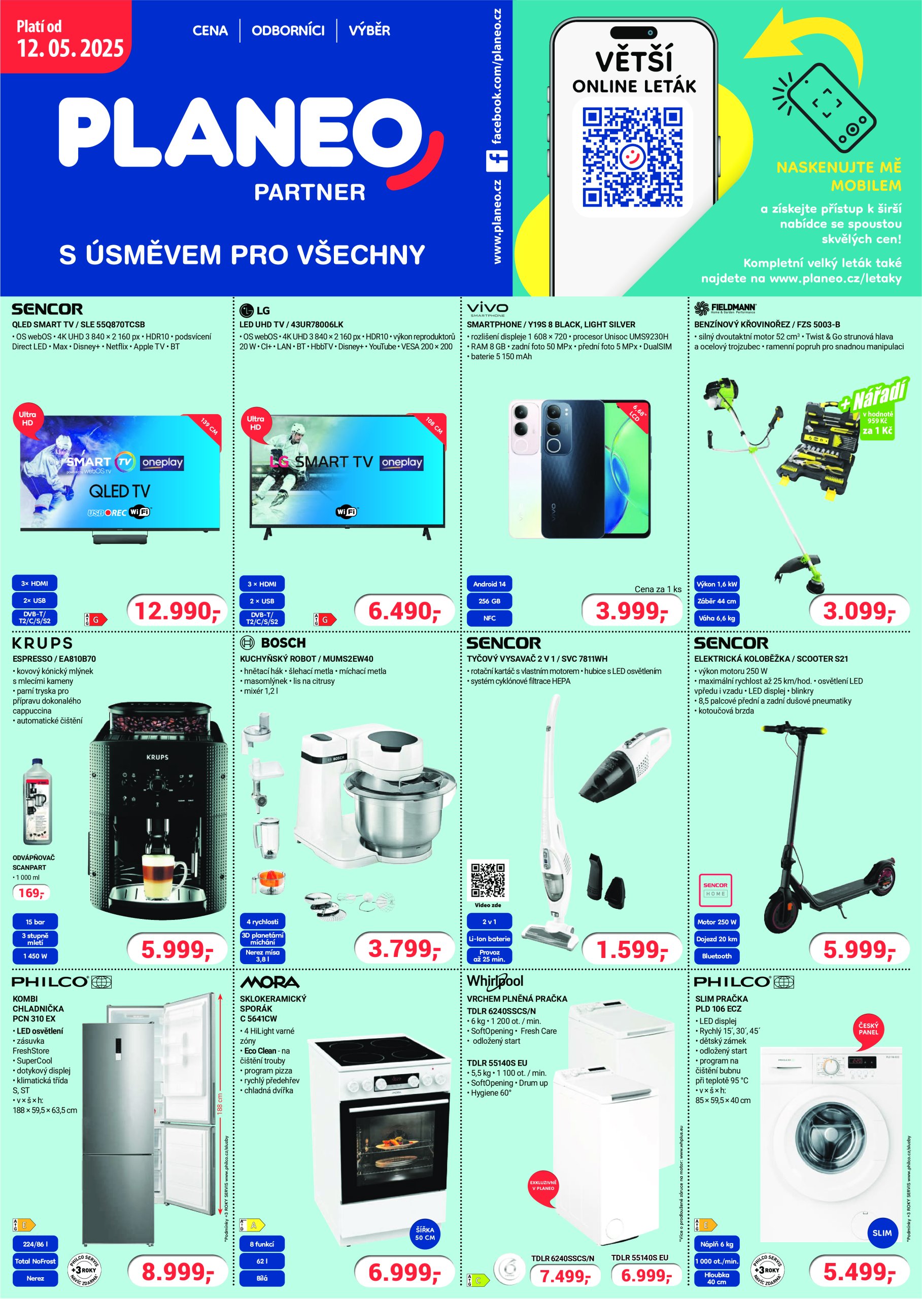 planeo-elektro - Leták Planeo od 12.05. do 18.05. - page: 1