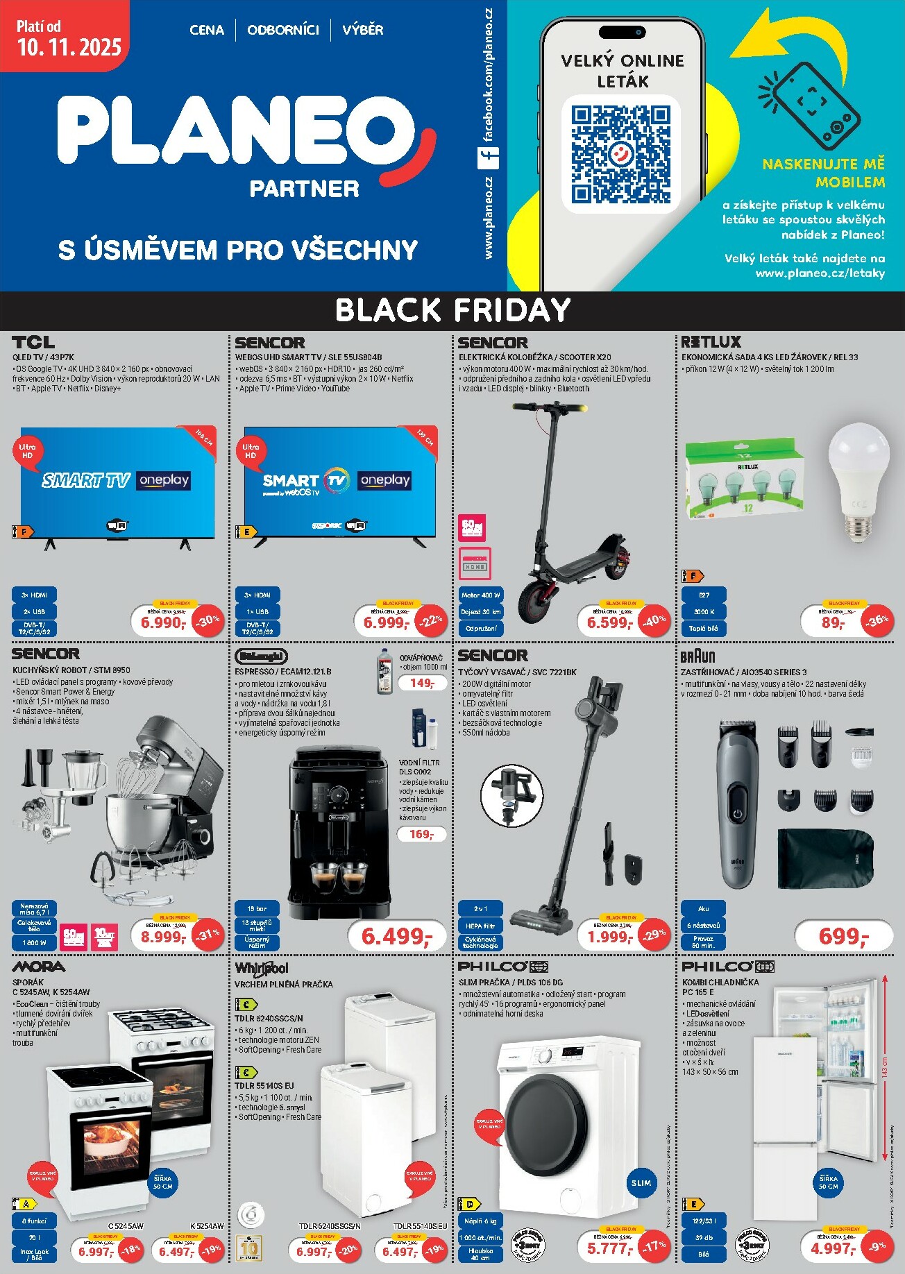 planeo-elektro - Aktuální leták Planeo od 10.11. do 16.11.