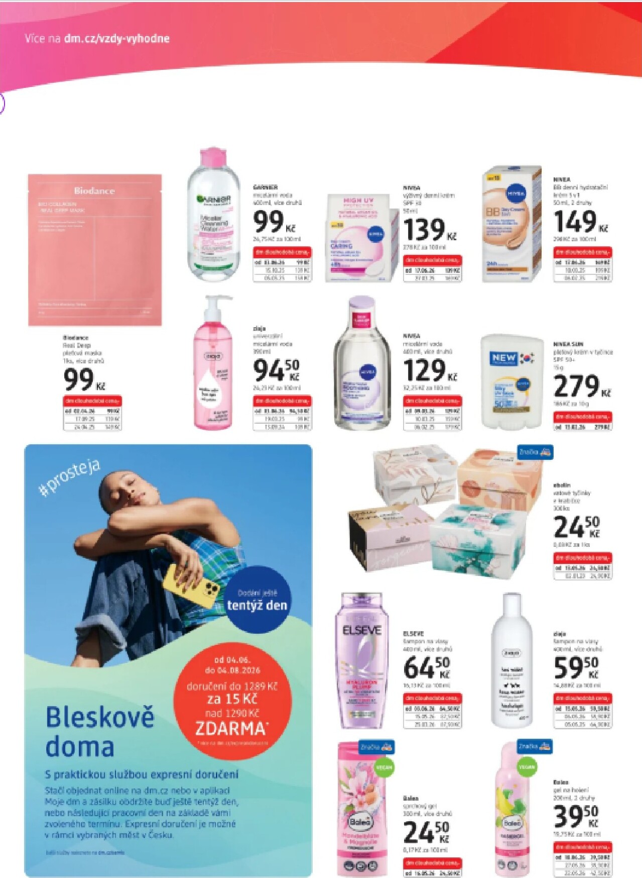 dm-drogerie - dm drogerie express leták na příští týden od soboty 18.07.2026 do středy 22.07.2026 - page: 2