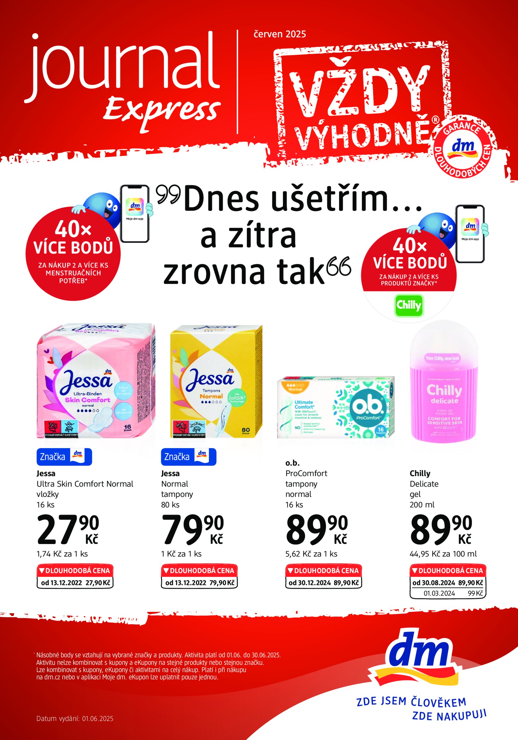 dm-drogerie - Leták dm drogerie - Journal express od 01.06. do 30.06.