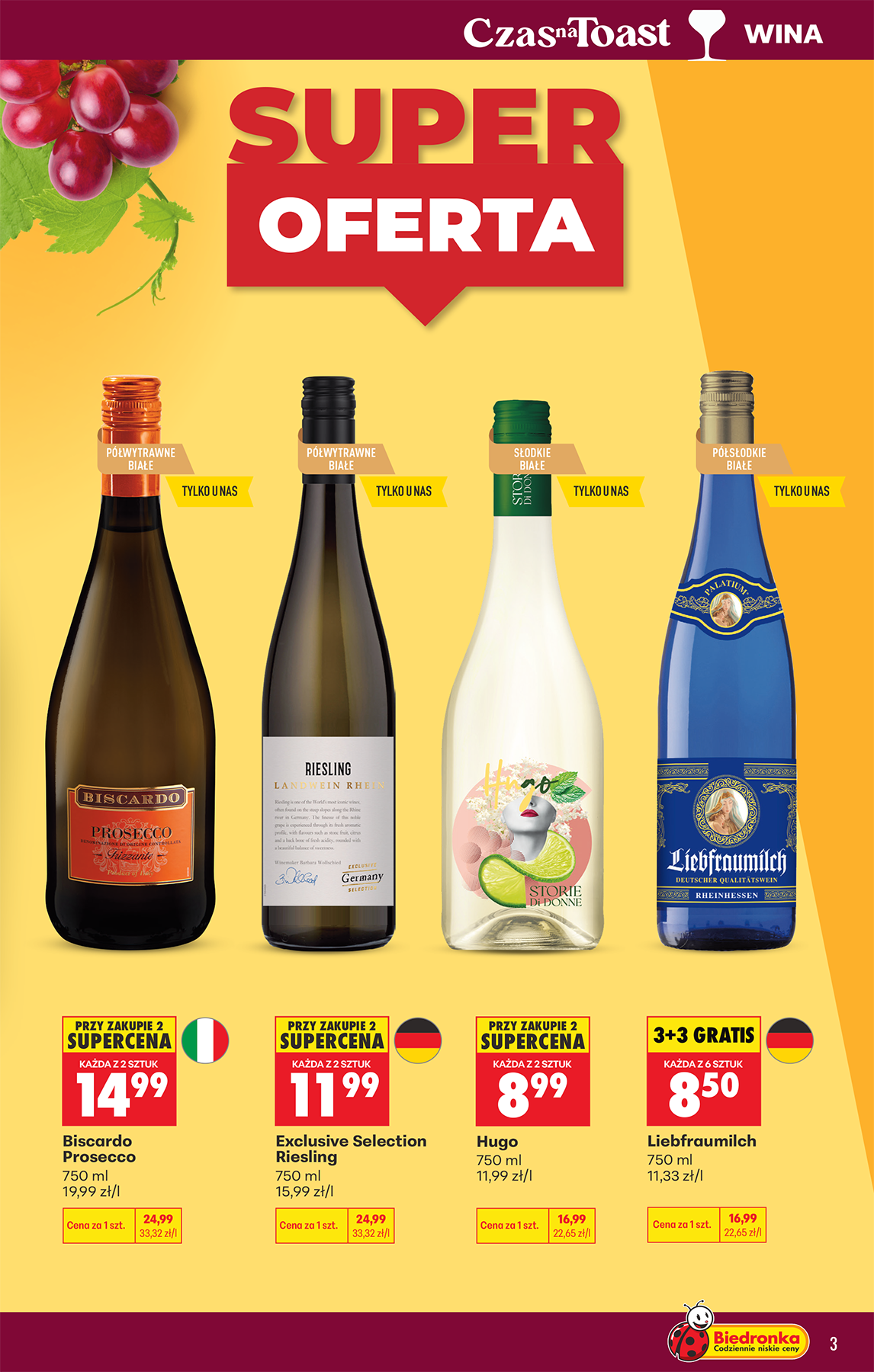 biedronka - Aktuální Biedronka - Alkohol leták platný od pondělí 18.05.2026 do soboty 30.05.2026 - page: 3