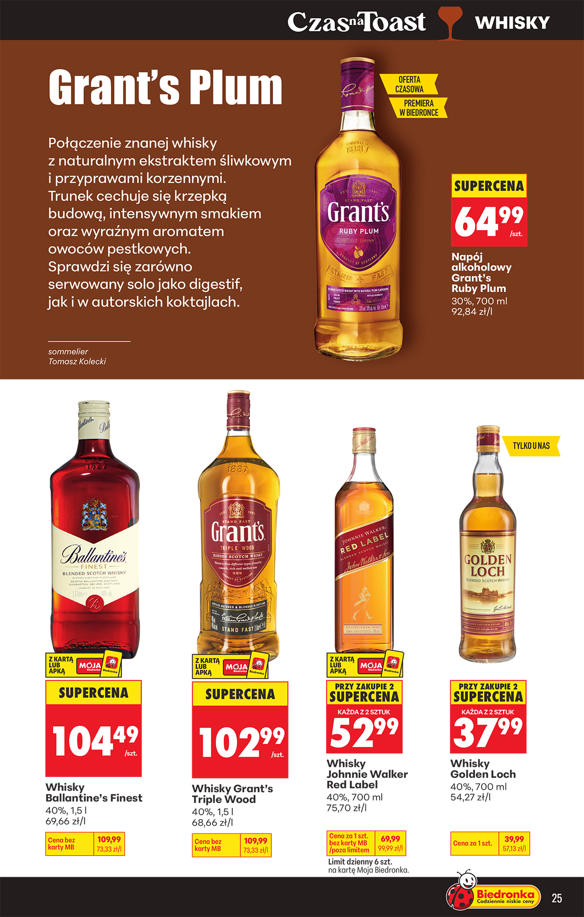 biedronka - Aktuální Biedronka - Alkohol leták platný od pondělí 18.05.2026 do soboty 30.05.2026 - page: 25