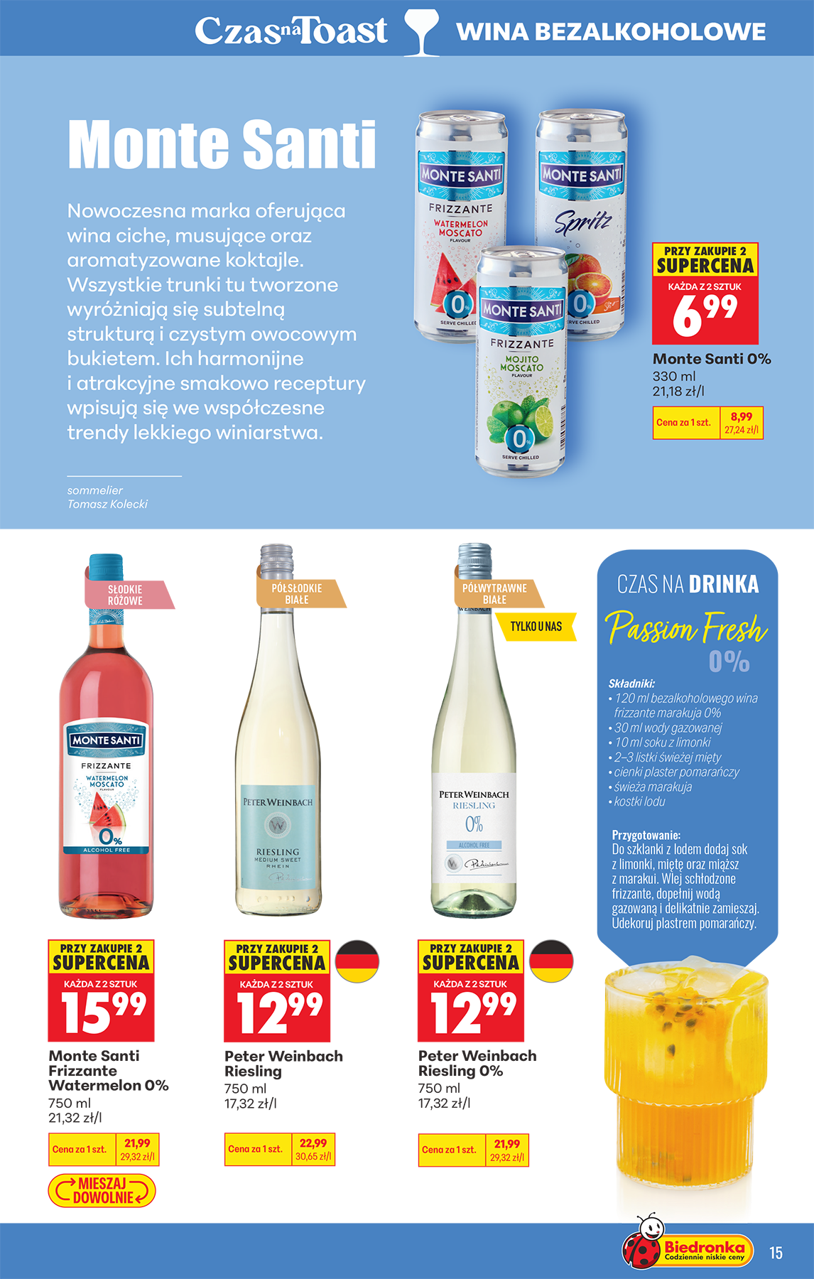 biedronka - Aktuální Biedronka - Alkohol leták platný od pondělí 18.05.2026 do soboty 30.05.2026 - page: 15