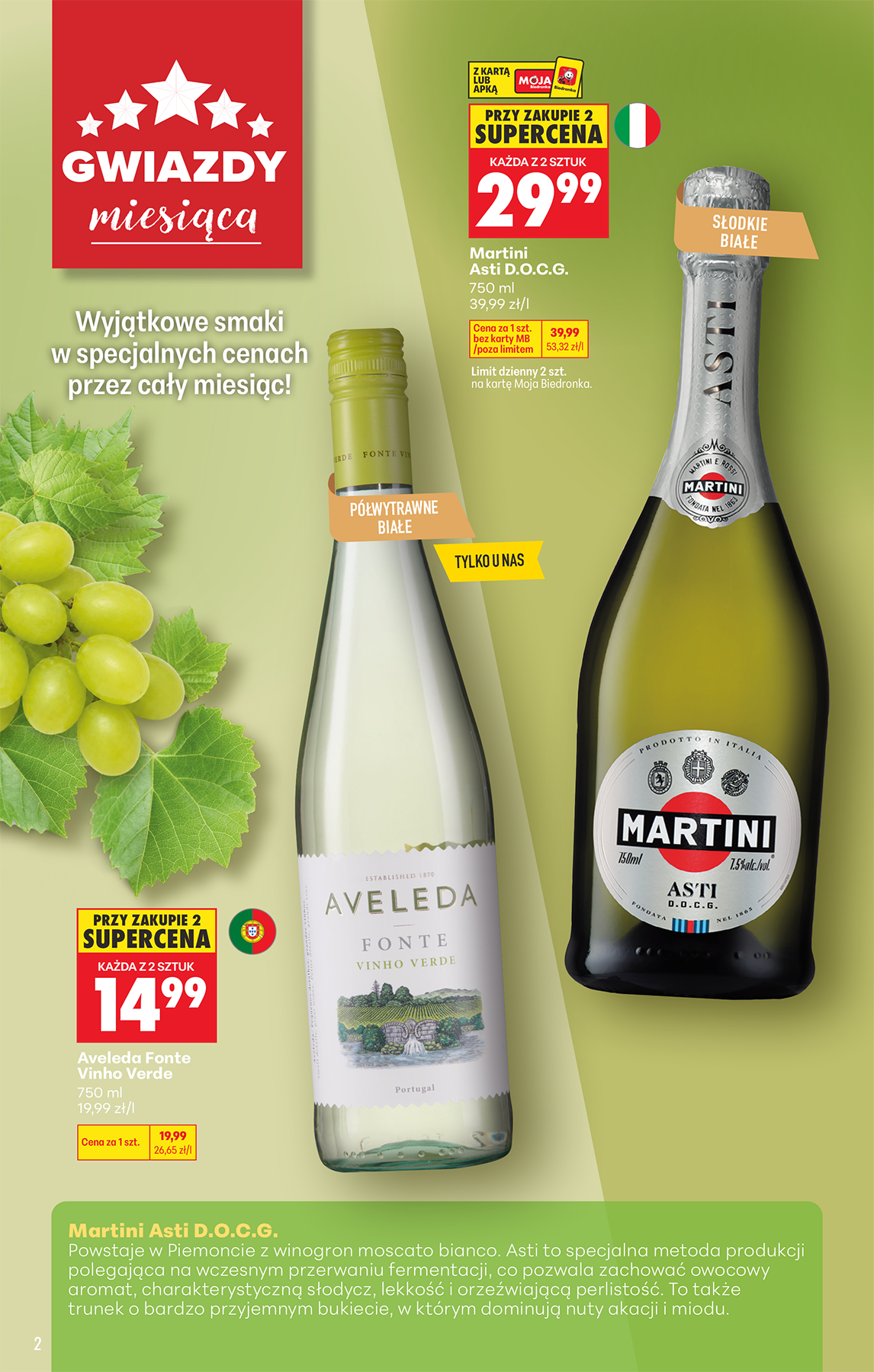 biedronka - Aktuální Biedronka - Alkohol leták platný od pondělí 18.05.2026 do soboty 30.05.2026 - page: 2