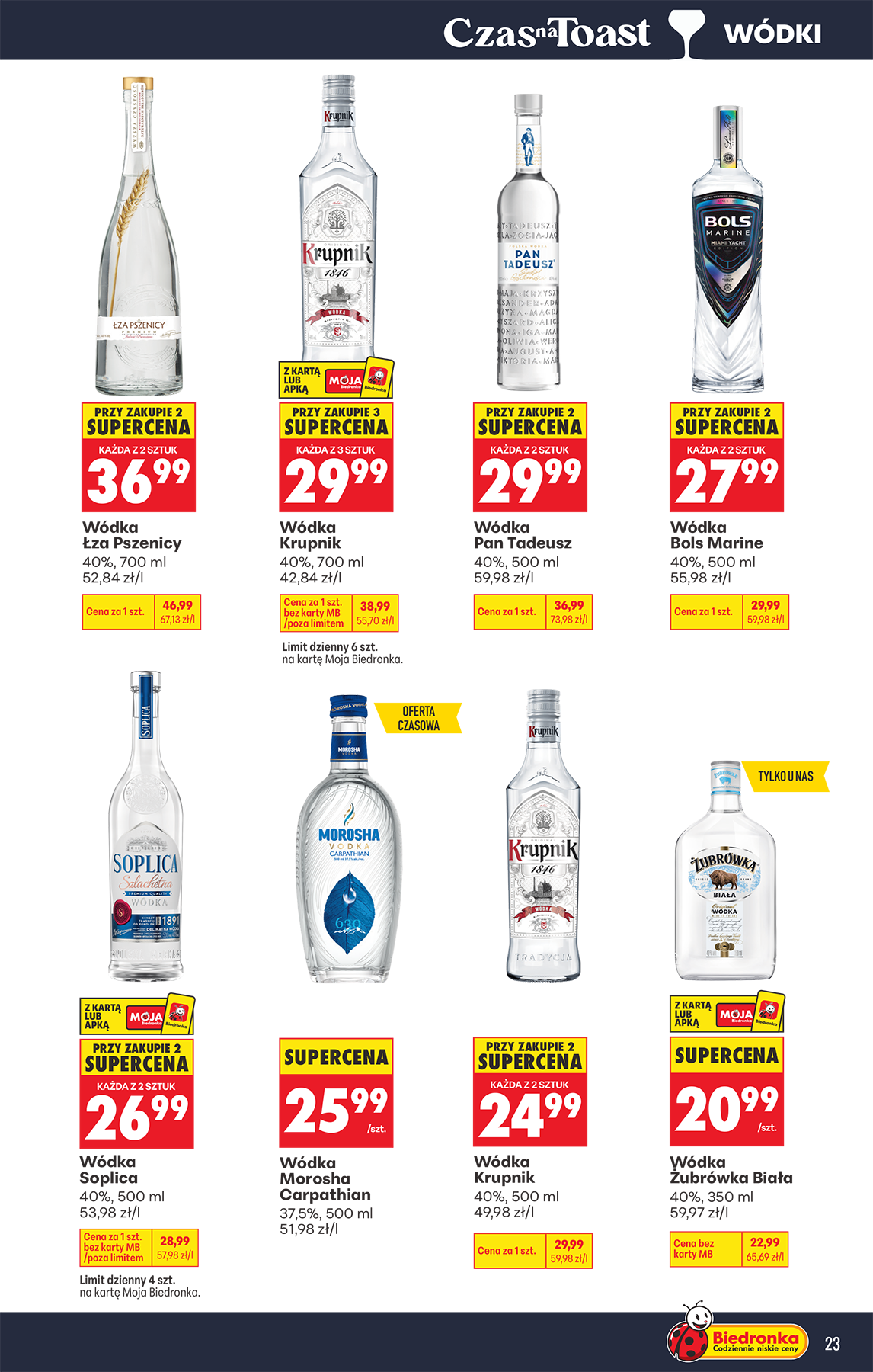 biedronka - Aktuální Biedronka - Alkohol leták platný od pondělí 18.05.2026 do soboty 30.05.2026 - page: 23