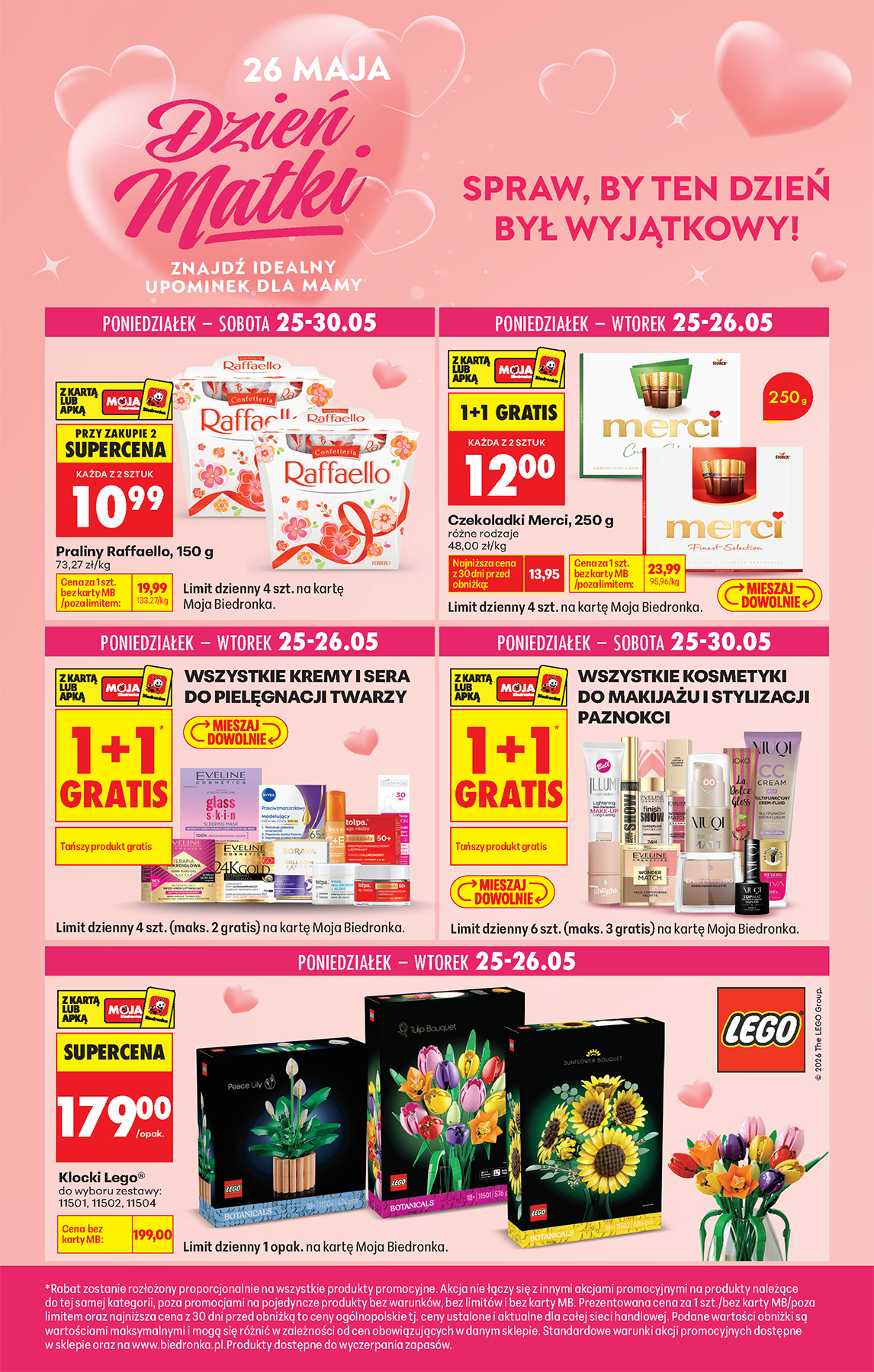 biedronka - Aktuální Biedronka - Dzień matki oferta leták platný od pondělí 25.05.2026 do soboty 30.05.2026