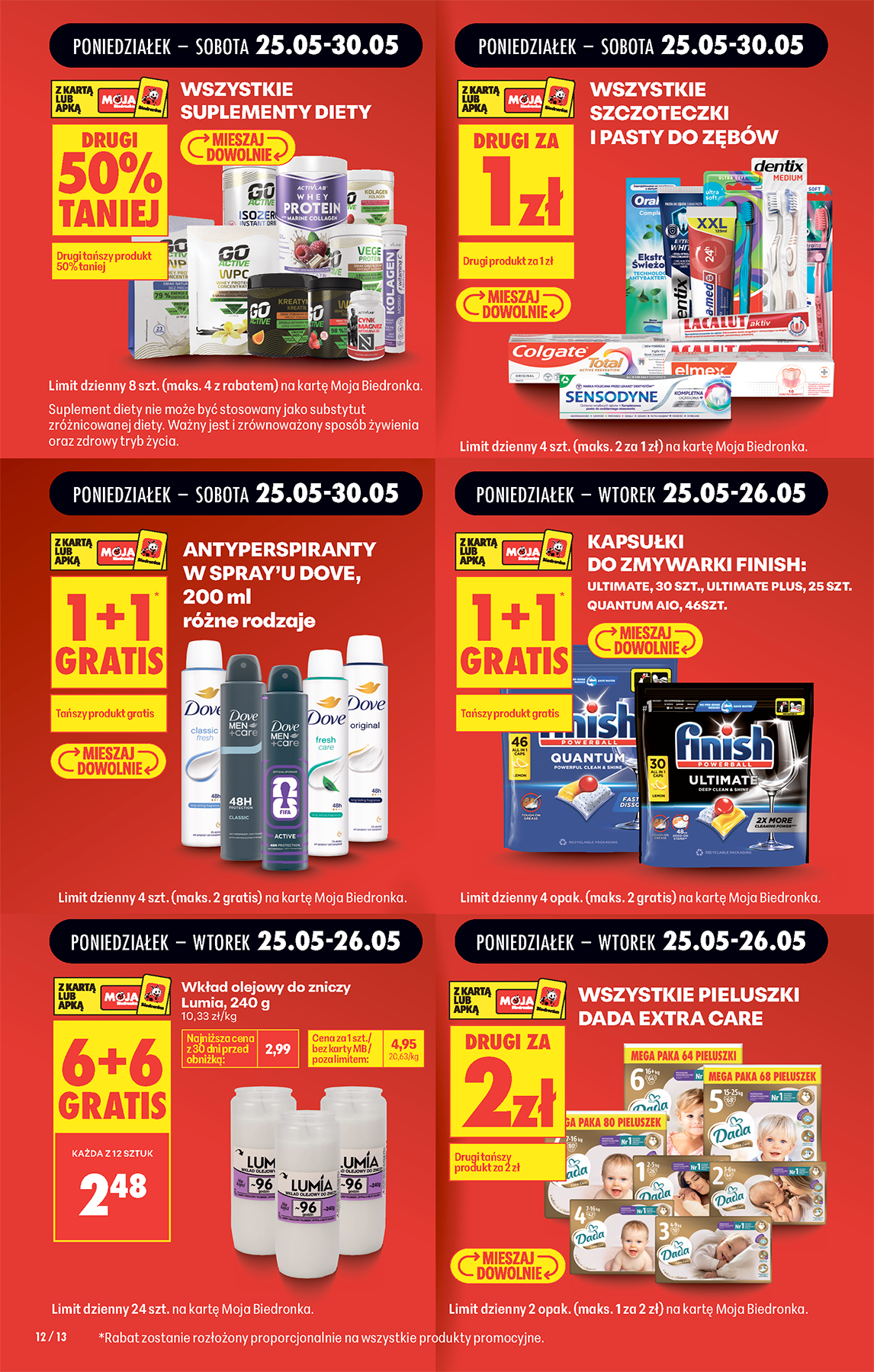 biedronka - Aktuální Biedronka leták platný od pondělí 25.05.2026 do soboty 30.05.2026 - page: 12