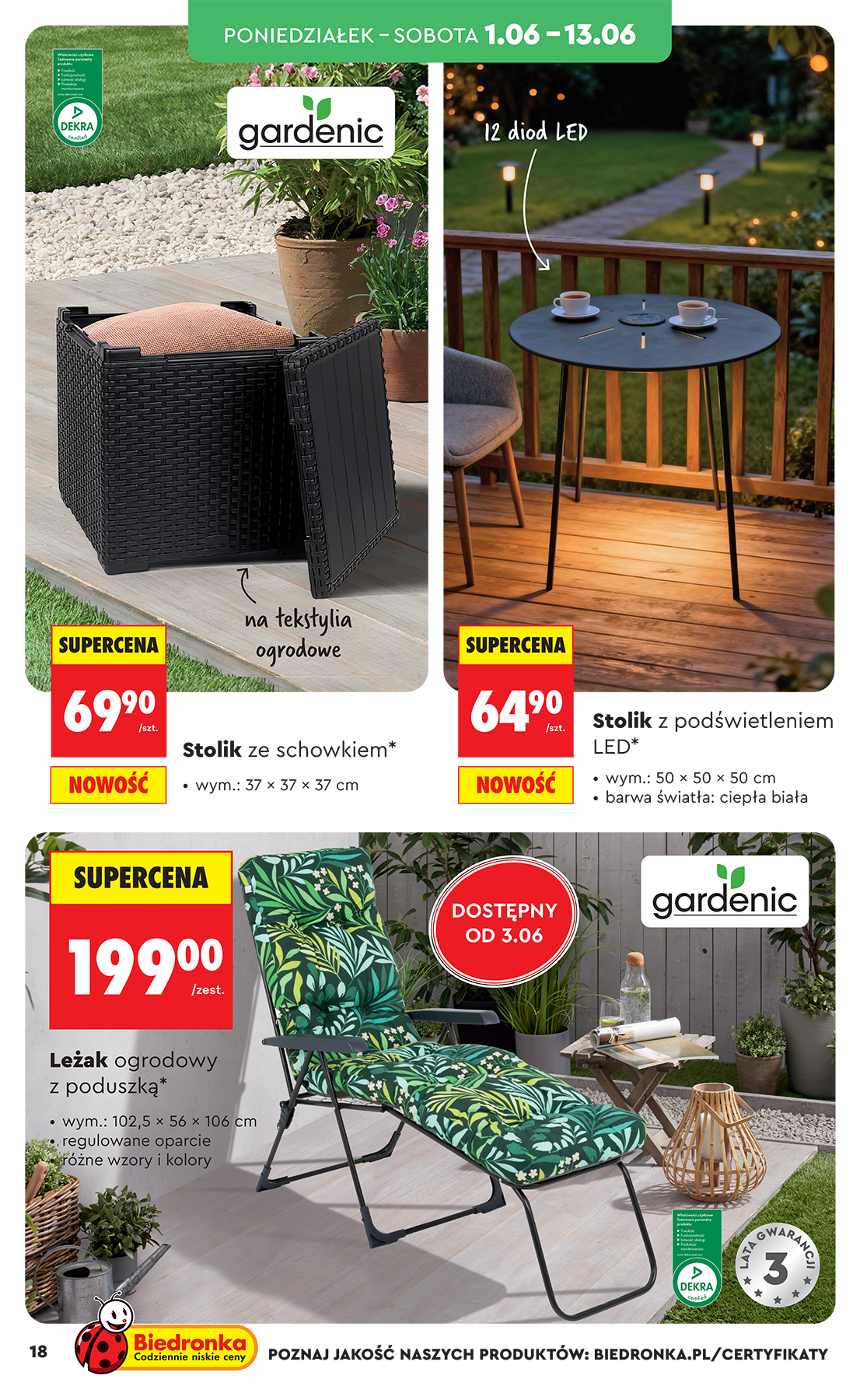 biedronka - Biedronka - Hity i inspiracje leták na příští týden od soboty 30.05.2026 do soboty 13.06.2026 - page: 18