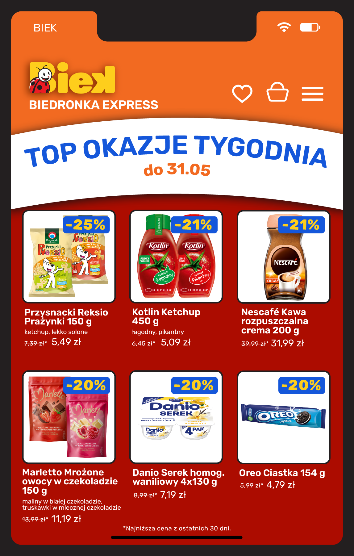biedronka - Aktuální Biedronka - Biek leták platný od pátku 29.05.2026 do neděle 31.05.2026 - page: 5
