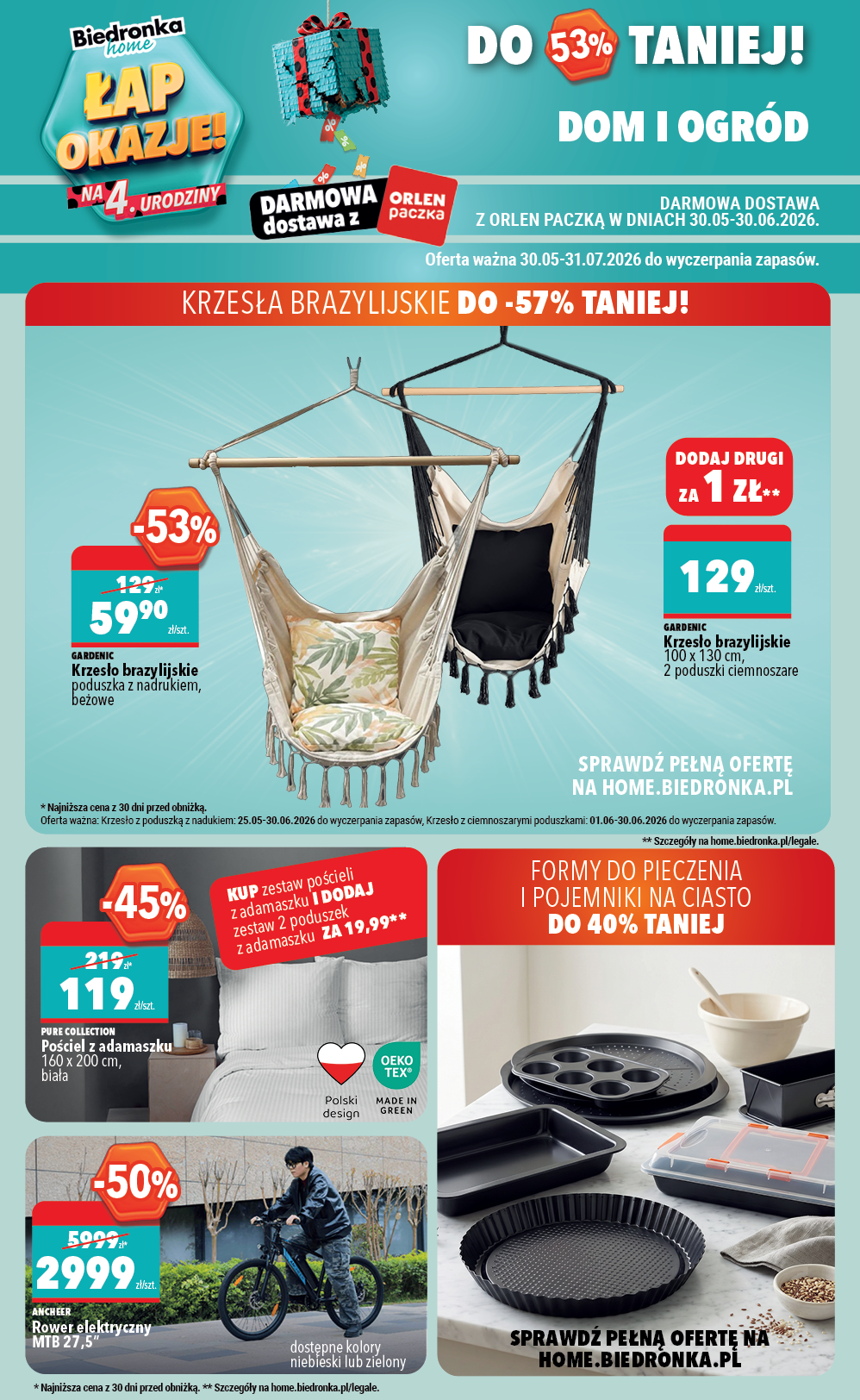 biedronka - Aktuální Biedronka - Home leták platný od soboty 30.05.2026 do úterý 30.06.2026 - page: 9