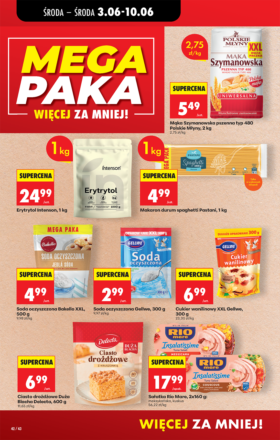 biedronka - Aktuální Biedronka leták platný od středy 03.06.2026 do úterý 09.06.2026 - page: 44