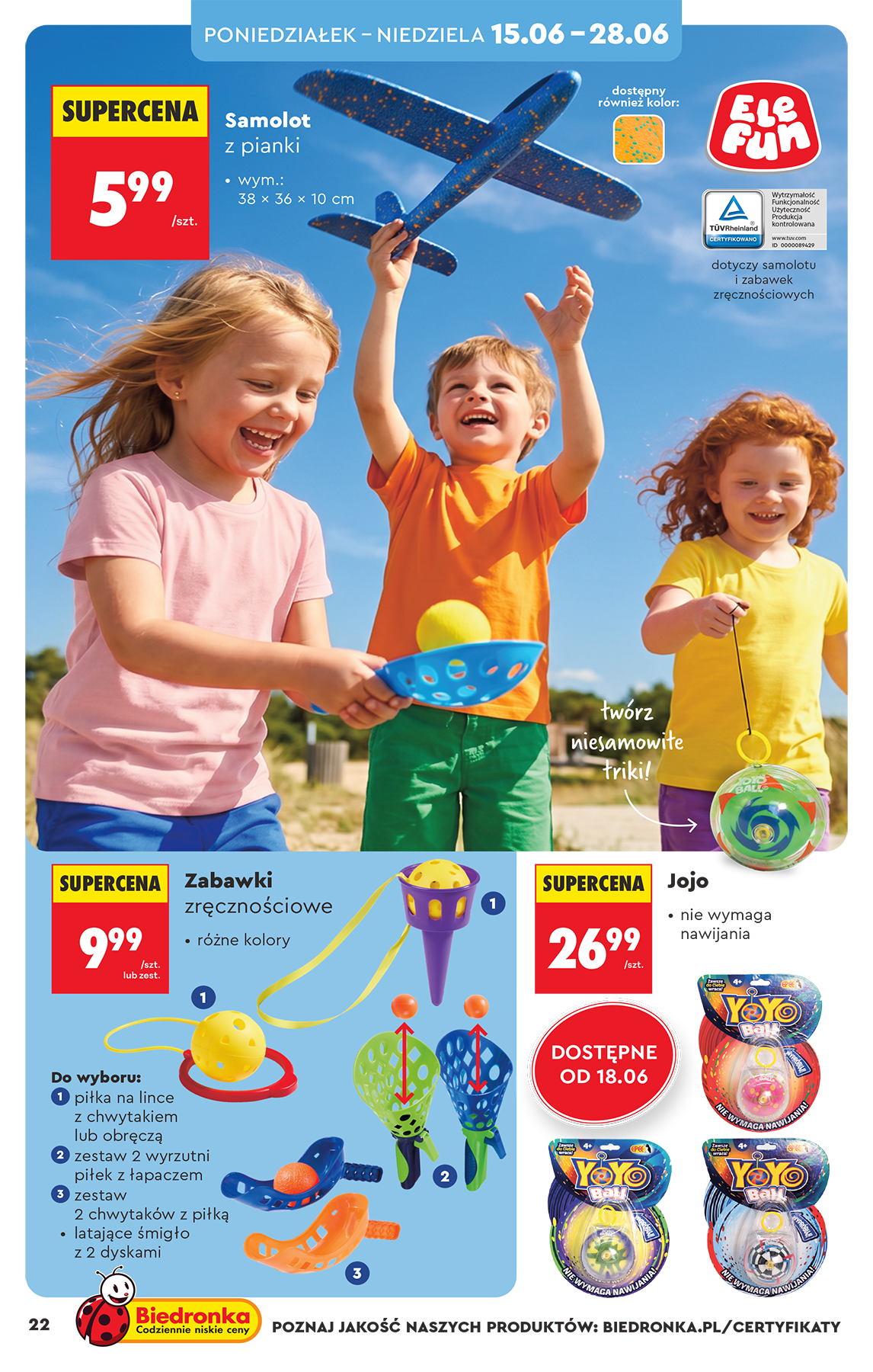 biedronka - Aktuální Biedronka - Hity i inspiracje leták platný od pátku 12.06.2026 do středy 01.07.2026 - page: 24