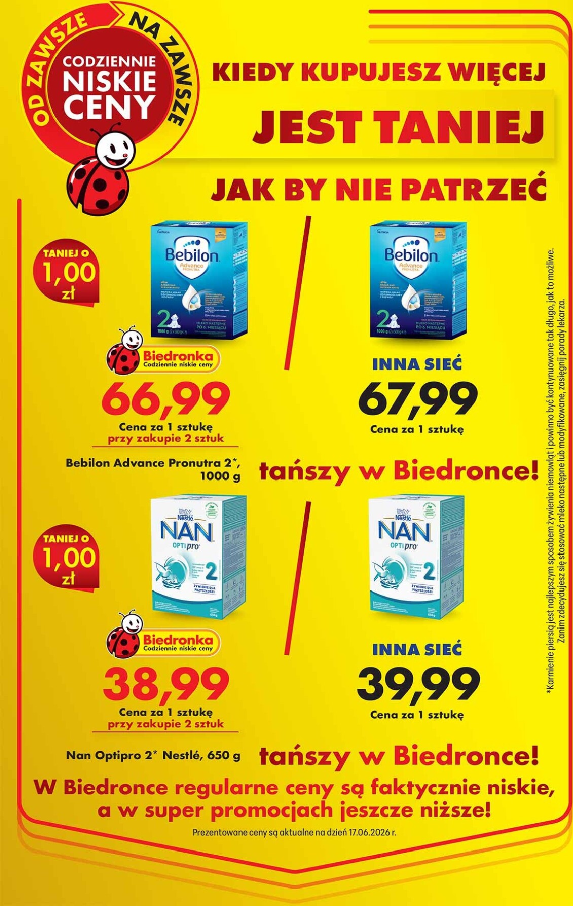 biedronka - Aktuální Biedronka - Jest taniej leták platný od středy 17.06.2026 do úterý 30.06.2026 - page: 2