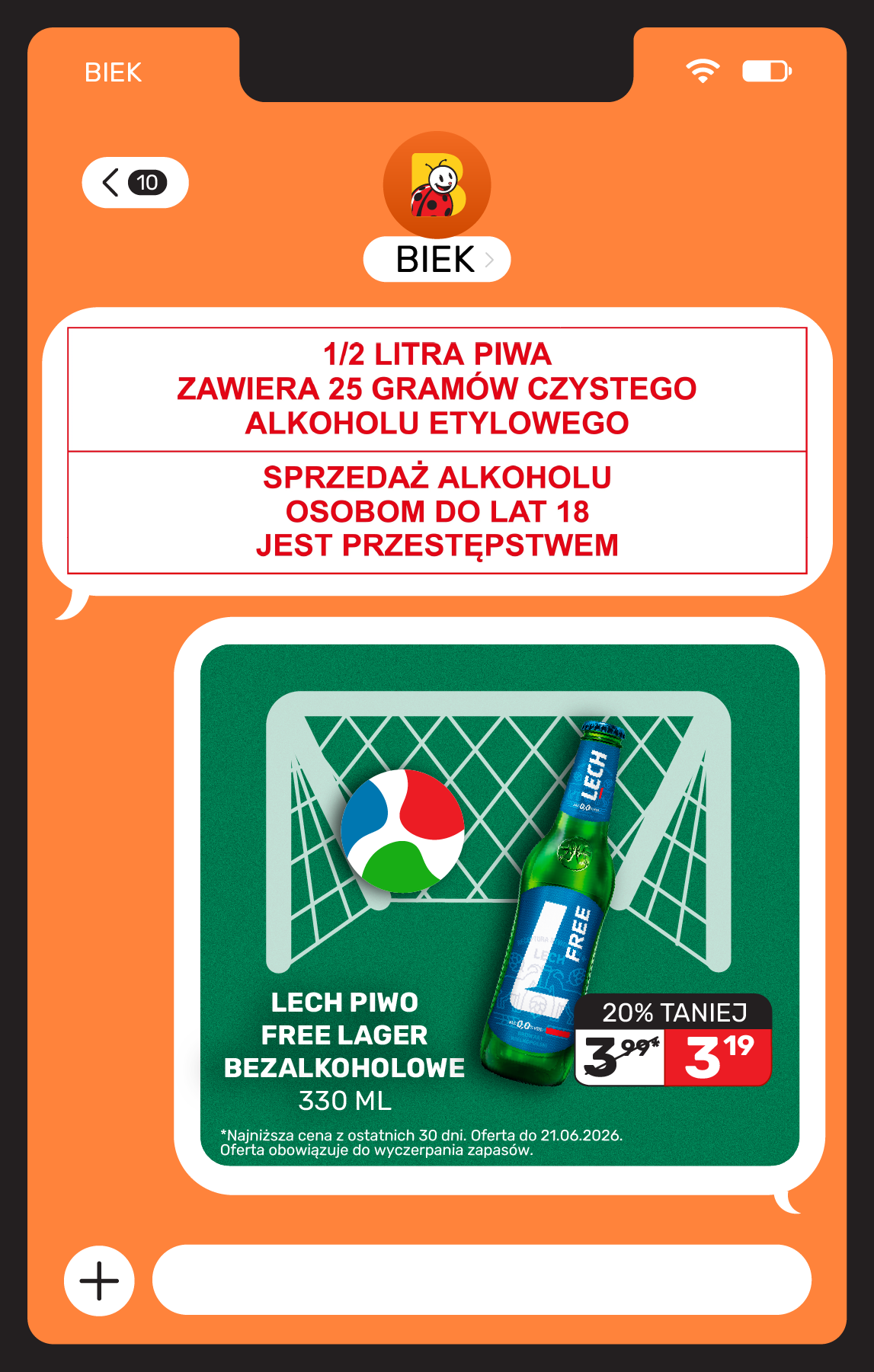 biedronka - Biedronka - BIEK leták na příští týden od neděle 21.06.2026 do úterý 30.06.2026 - page: 14