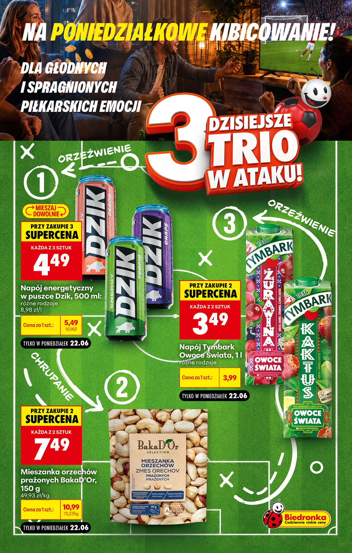 biedronka - Aktuální Biedronka - Football leták platný od pondělí 22.06.2026 do úterý 30.06.2026