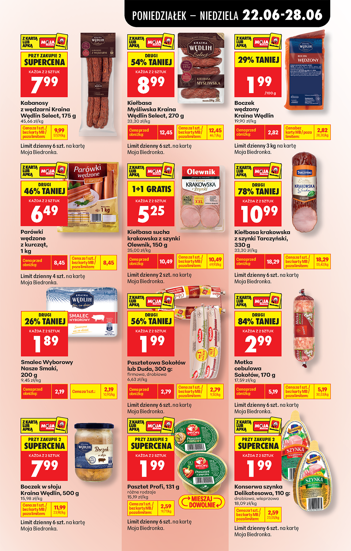biedronka - Aktuální Biedronka leták platný od pondělí 22.06.2026 do soboty 27.06.2026 - page: 51