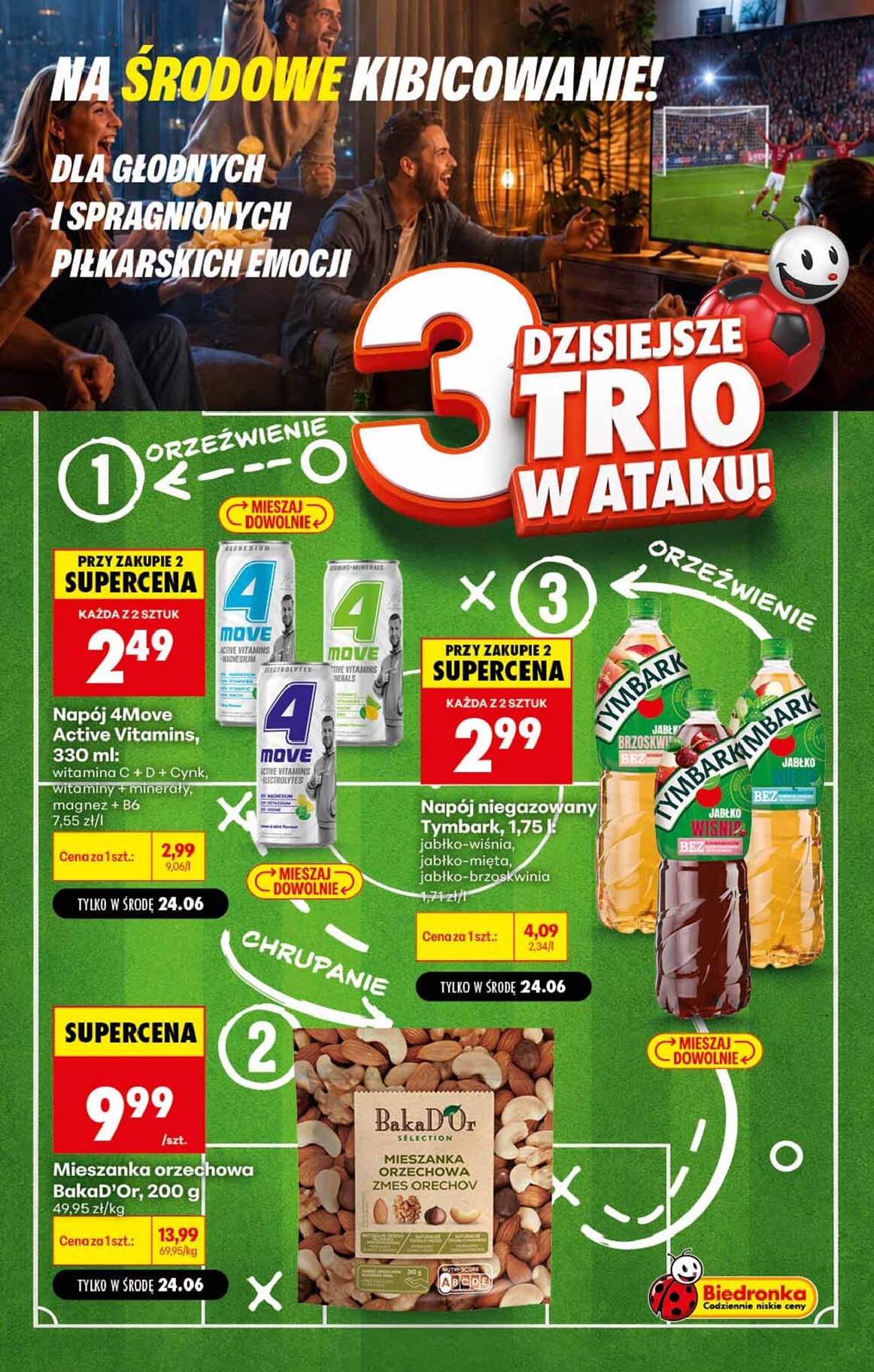 biedronka - Aktuální Biedronka - Football leták platný od středy 24.06.2026