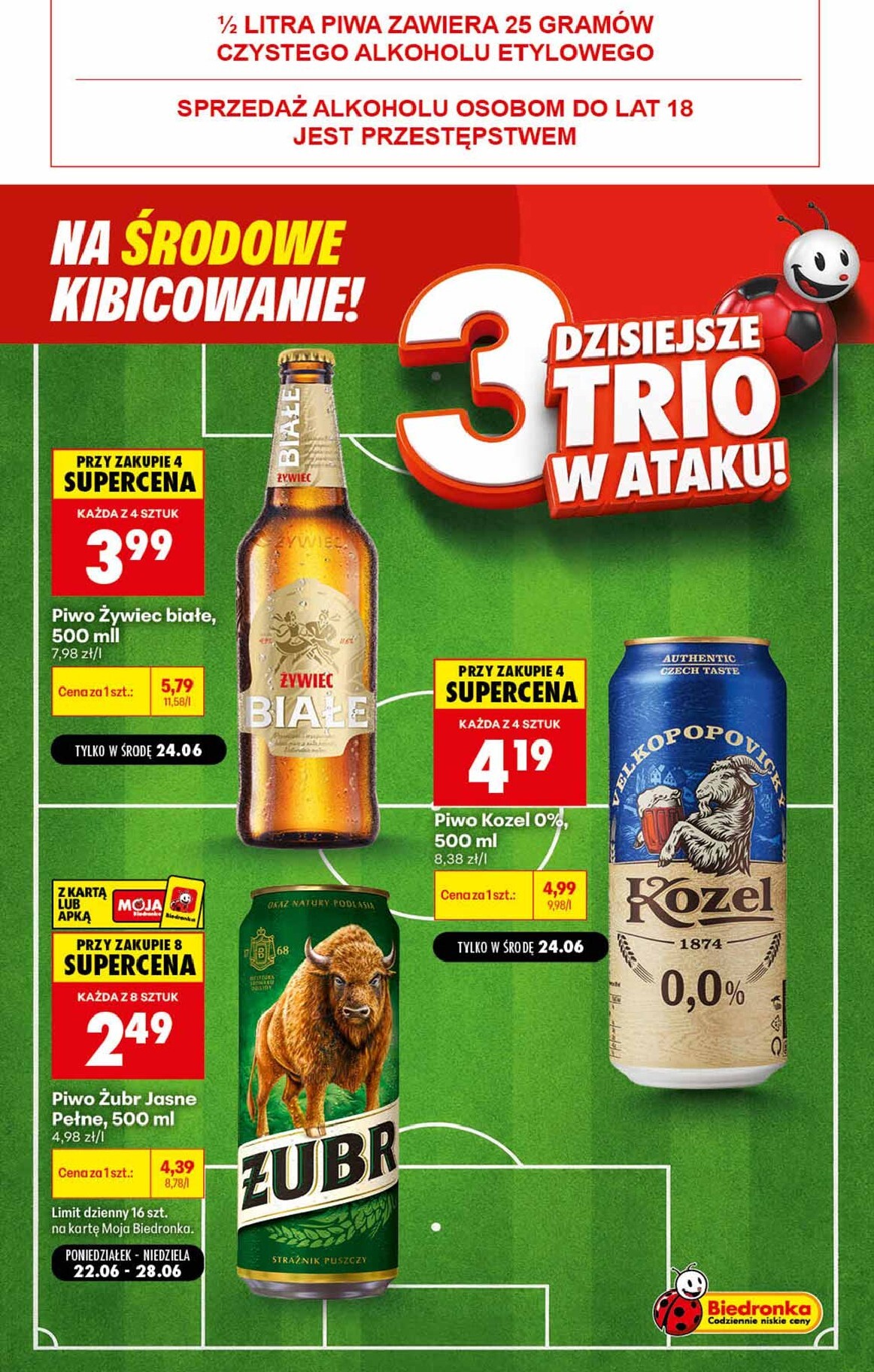 biedronka - Aktuální Biedronka - Football leták platný od středy 24.06.2026 - page: 2