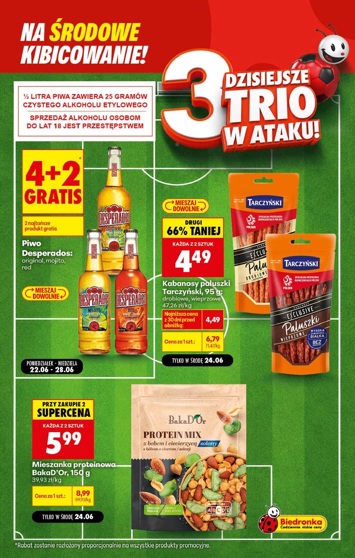 biedronka - Aktuální Biedronka - Football leták platný od středy 24.06.2026 - page: 4