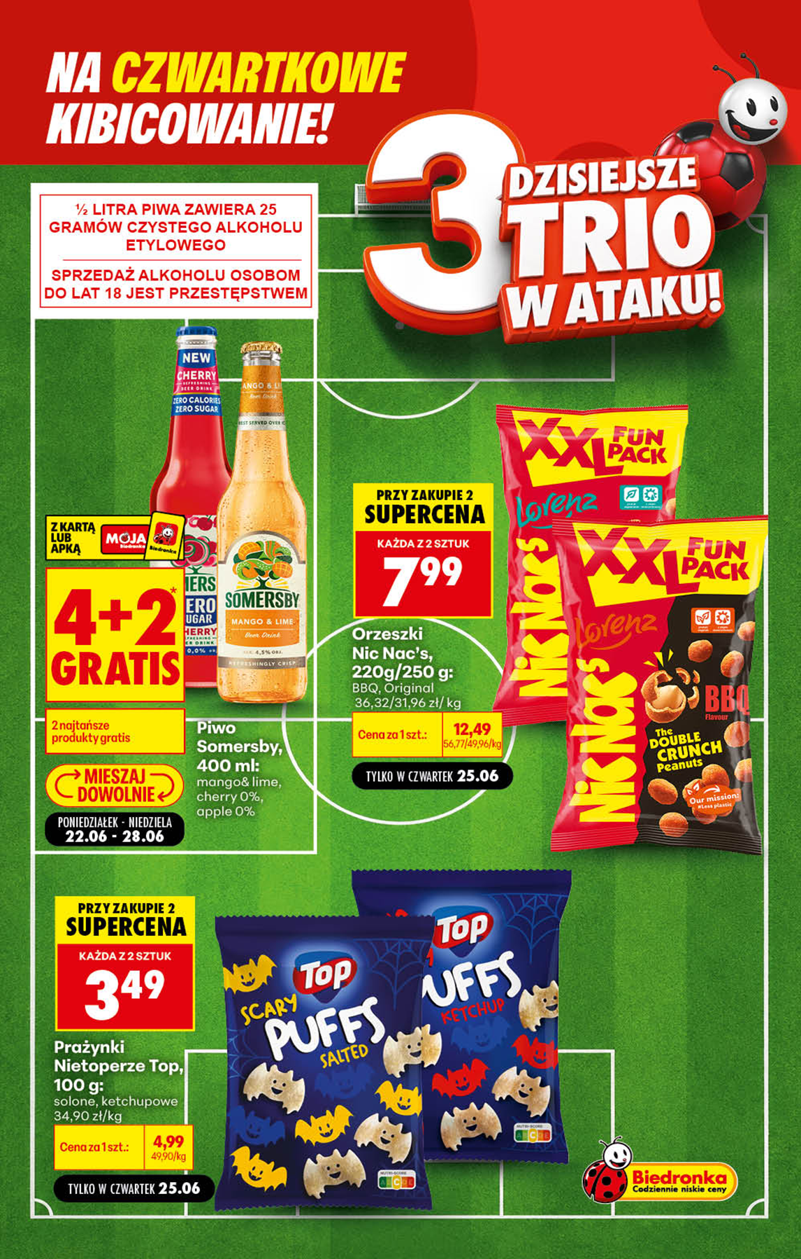 biedronka - Aktuální Biedronka - Football leták platný od čtvrtka 25.06.2026 - page: 4