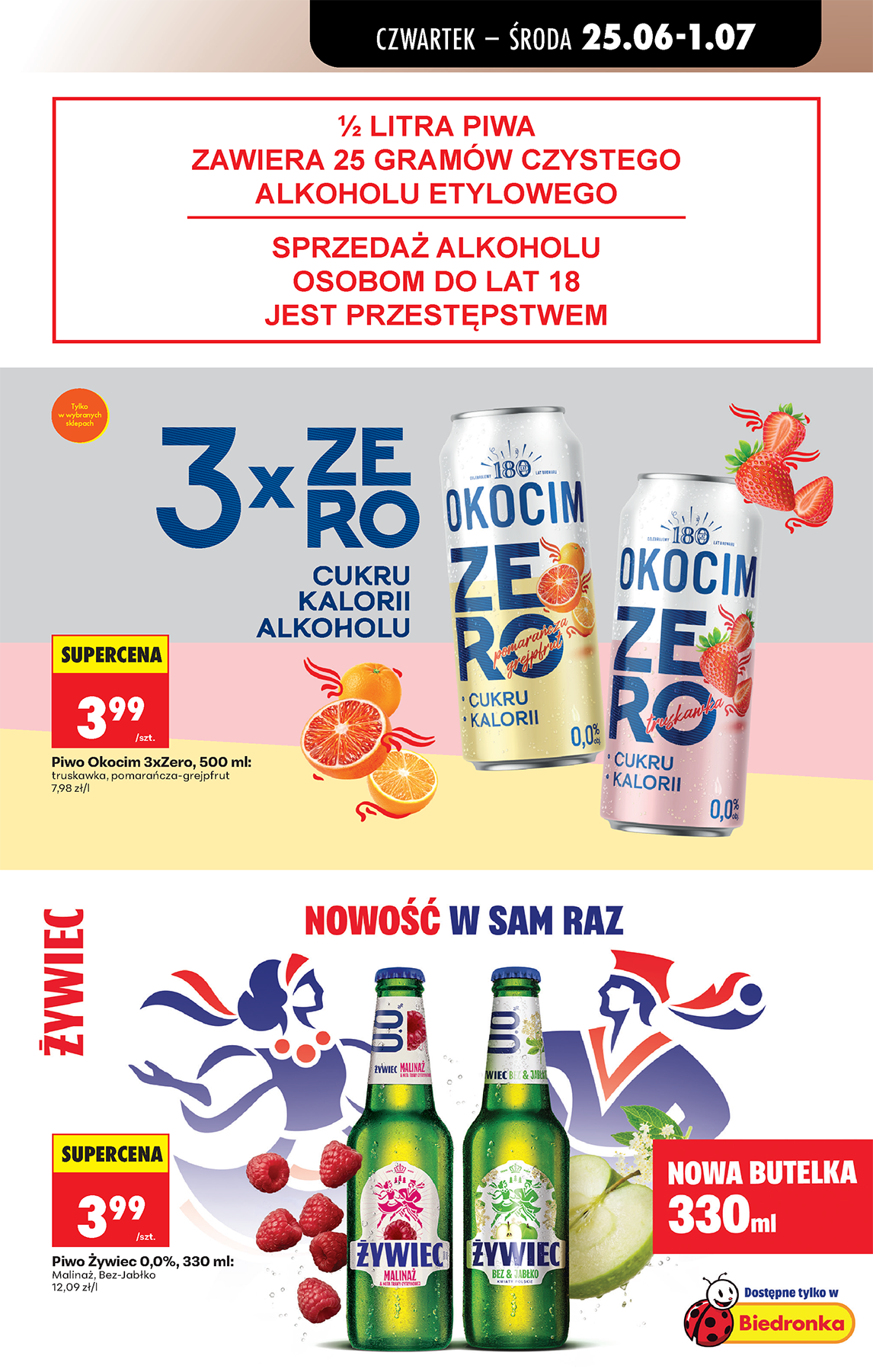 biedronka - Aktuální Biedronka leták platný od čtvrtka 25.06.2026 do středy 01.07.2026 - page: 69