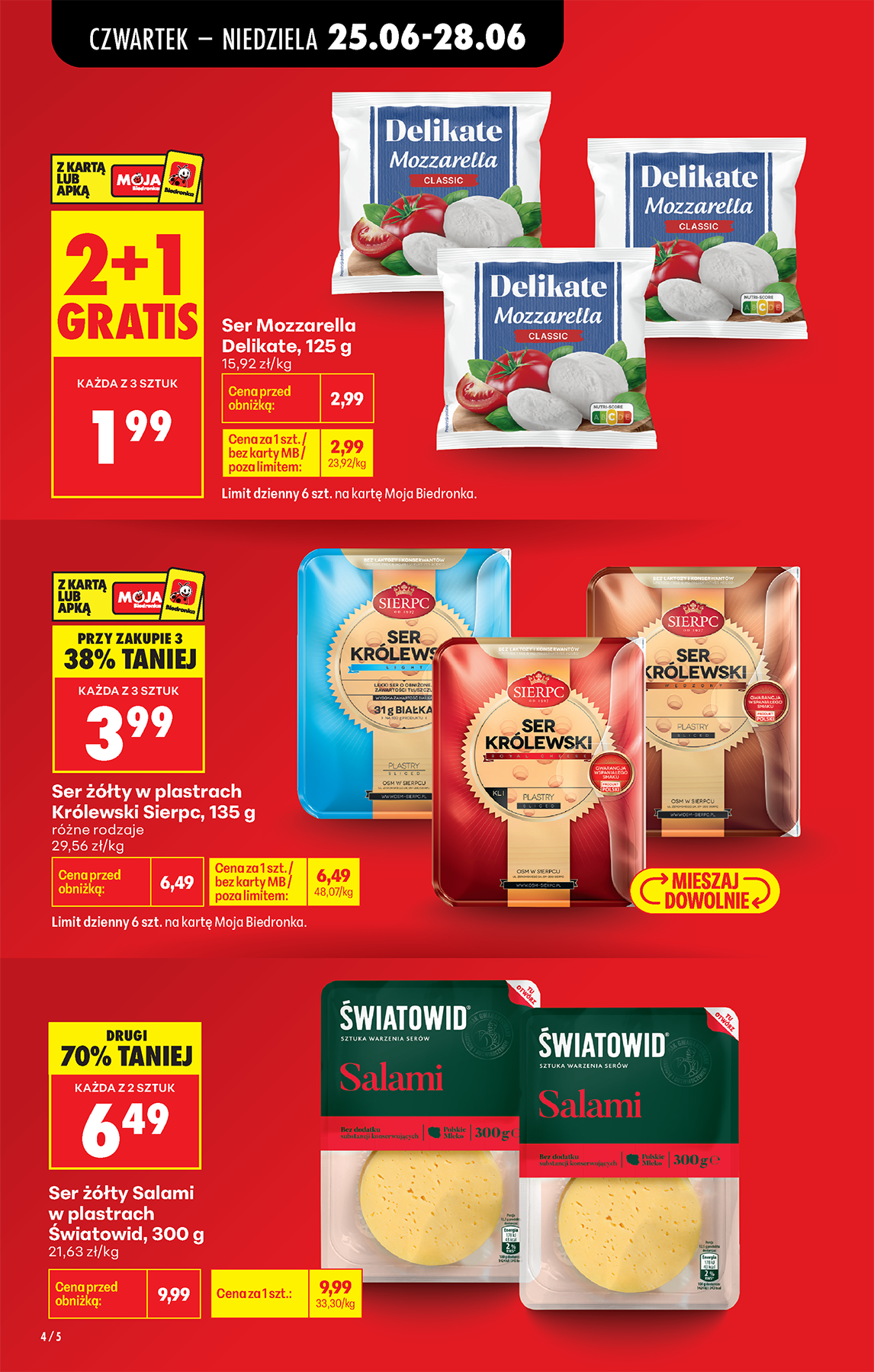 biedronka - Aktuální Biedronka leták platný od čtvrtka 25.06.2026 do středy 01.07.2026 - page: 6