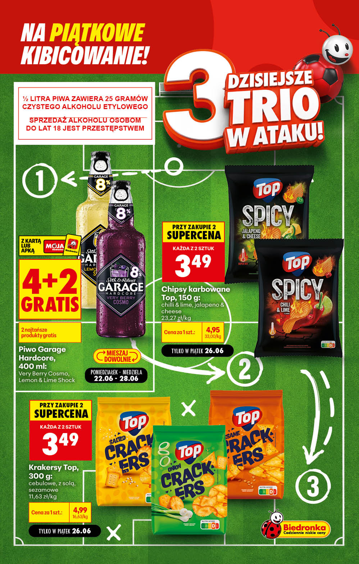 biedronka - Aktuální Biedronka - Football leták platný od pátku 26.06.2026 - page: 4