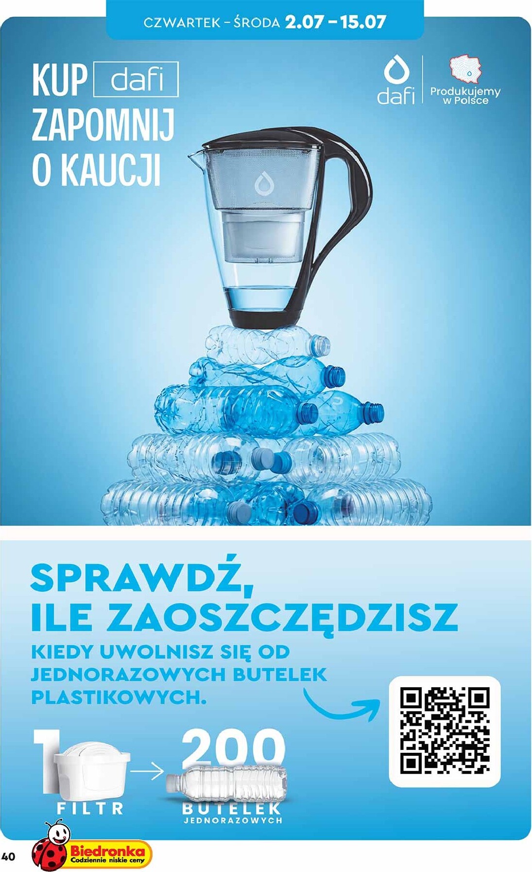 biedronka - Biedronka - Hity i inspiracje leták na příští týden od soboty 27.06.2026 do soboty 11.07.2026 - page: 40