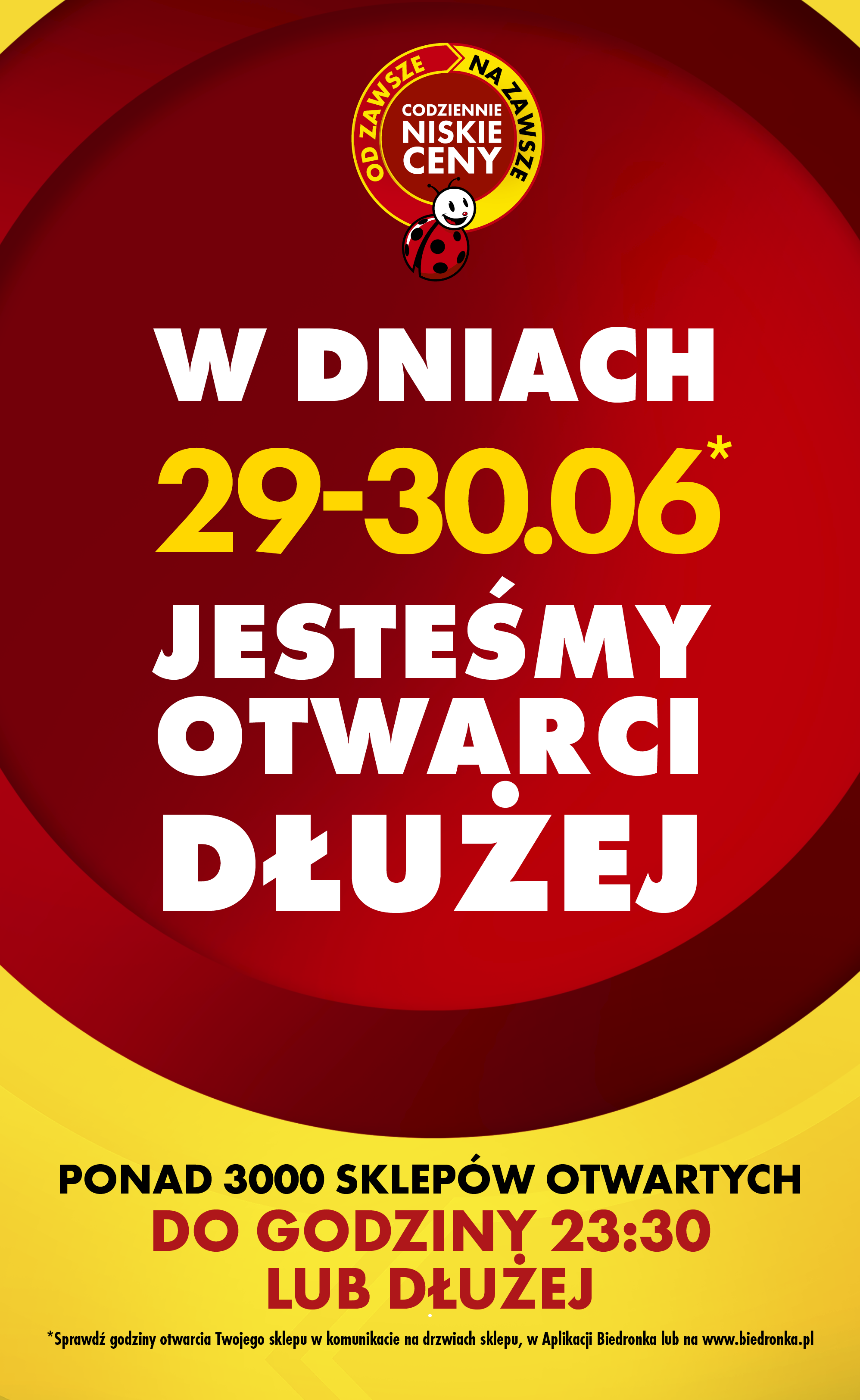 biedronka - Aktuální Biedronka - Najtansza sobota leták platný od soboty 27.06.2026 do úterý 30.06.2026 - page: 4