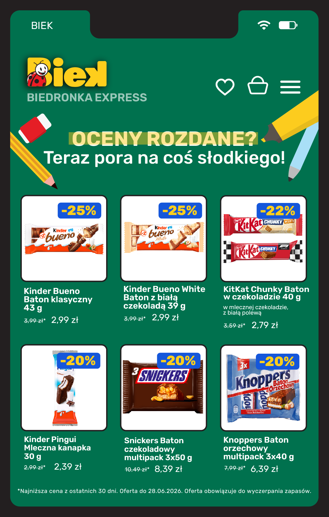 biedronka - Aktuální Biedronka - BIEK leták platný od pátku 26.06.2026 do úterý 30.06.2026 - page: 23
