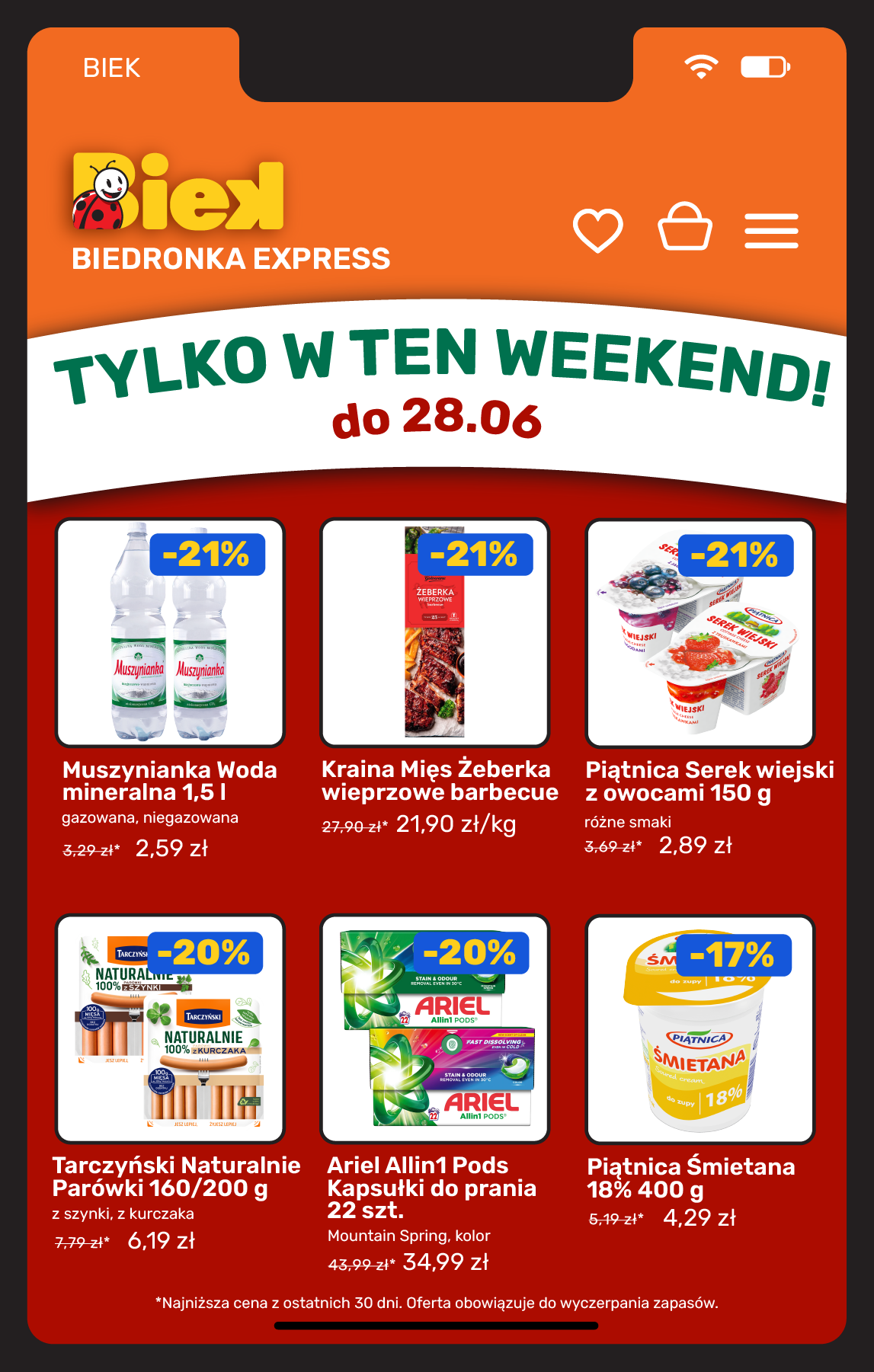 biedronka - Aktuální Biedronka - BIEK leták platný od pátku 26.06.2026 do úterý 30.06.2026 - page: 5