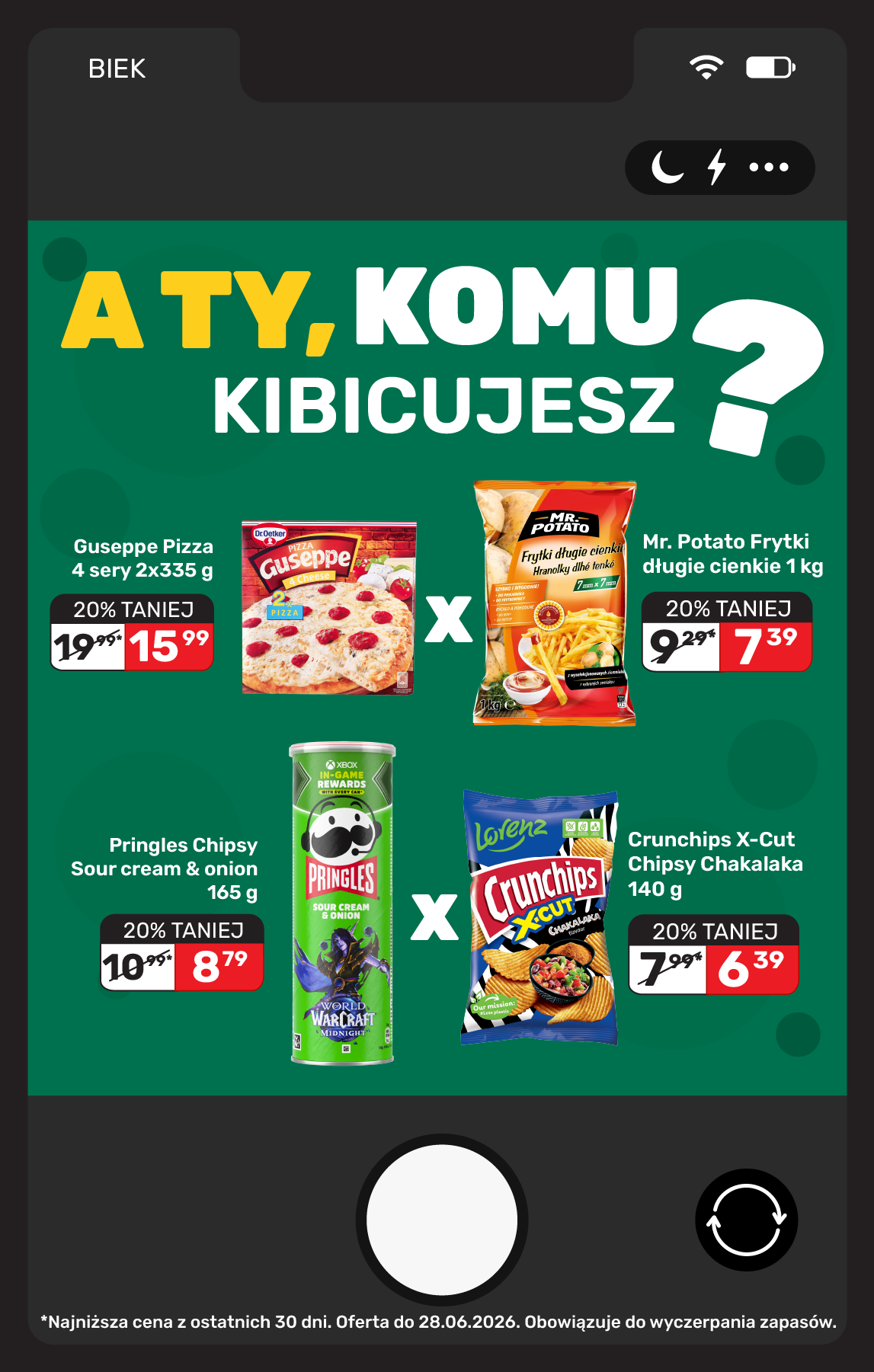 biedronka - Aktuální Biedronka - BIEK leták platný od pátku 26.06.2026 do úterý 30.06.2026 - page: 13