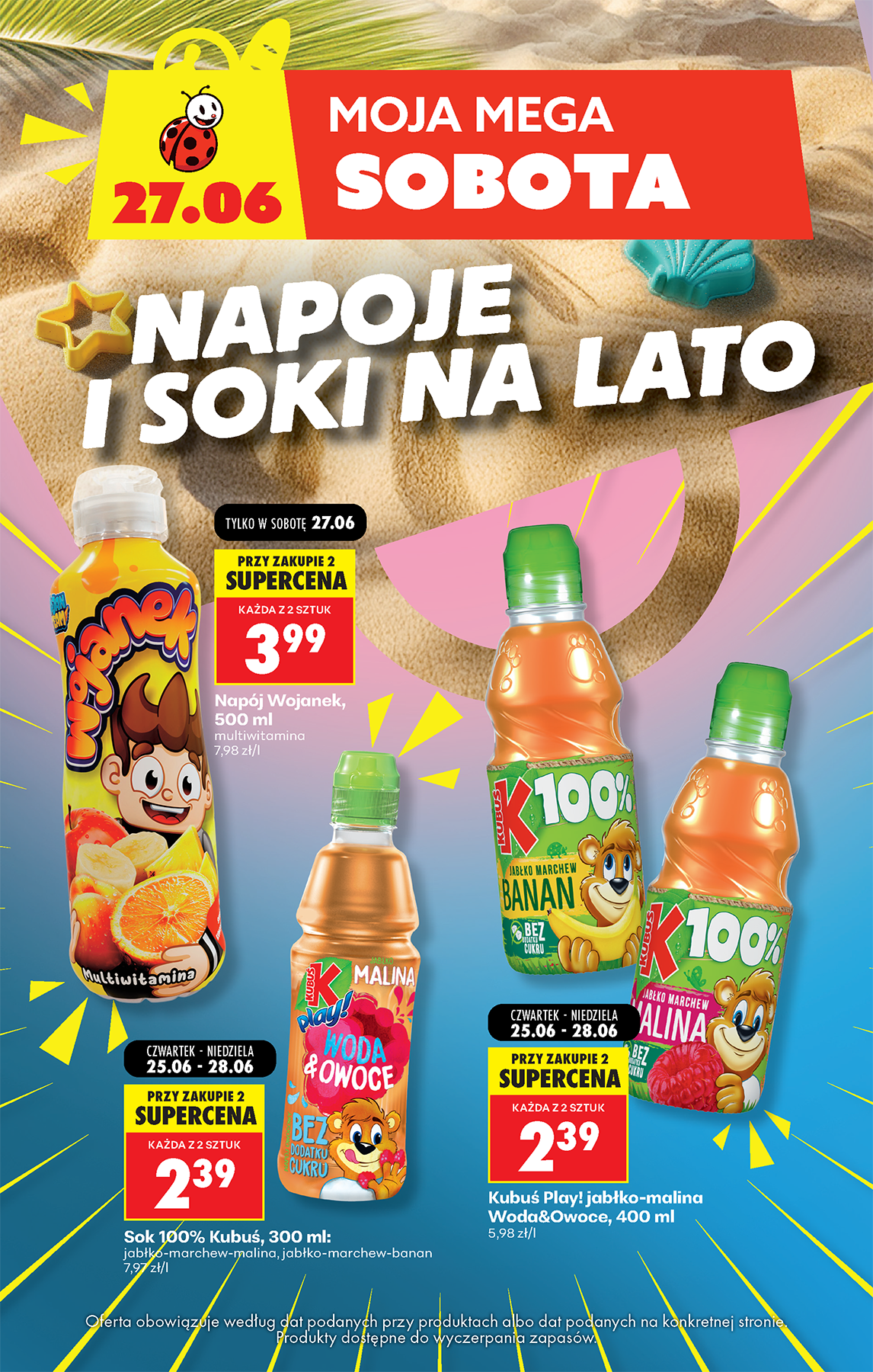biedronka - Aktuální Biedronka leták platný od čtvrtka 25.06.2026 do neděle 28.06.2026 - page: 3
