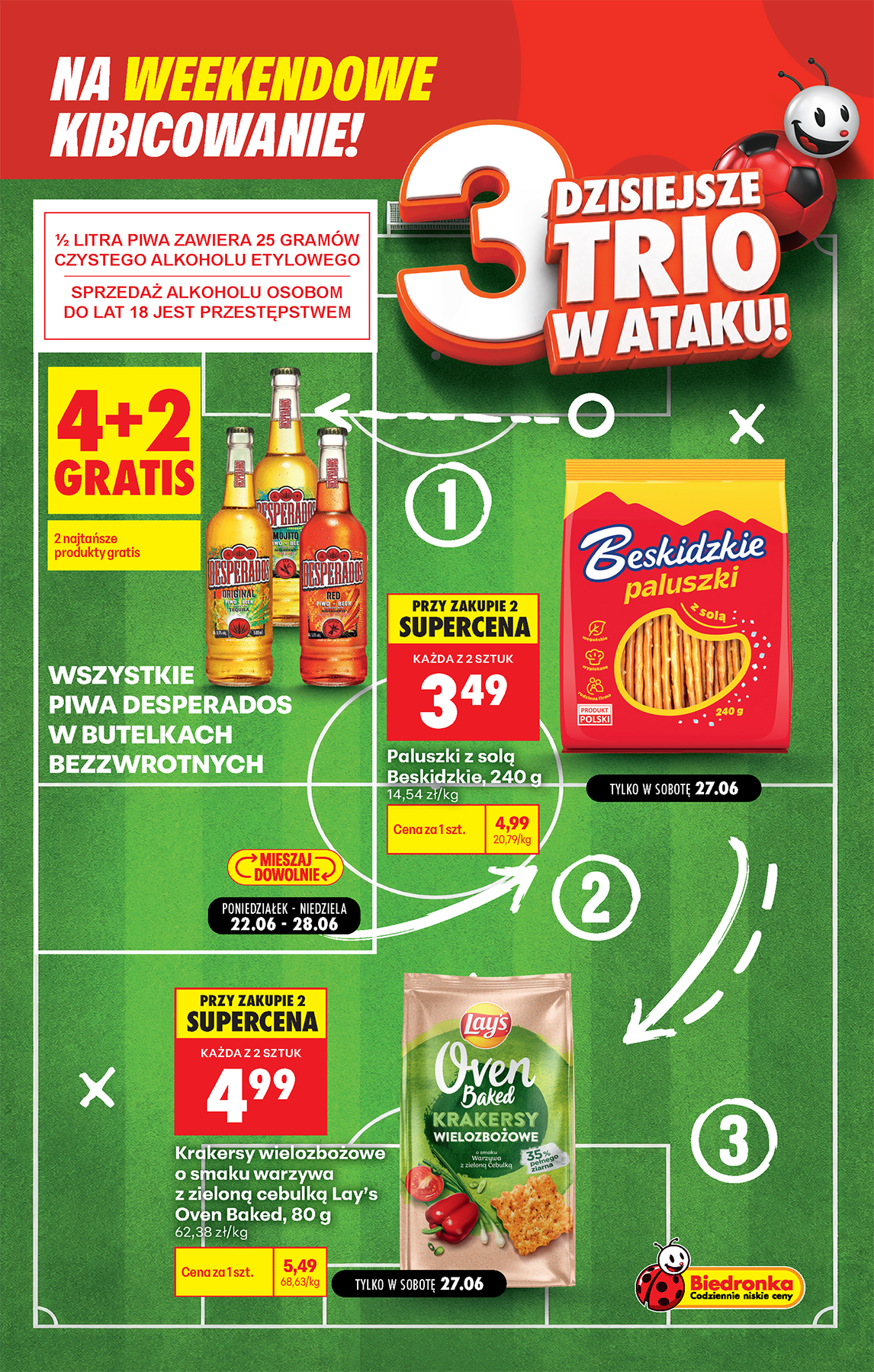 biedronka - Aktuální Biedronka - Football leták platný od čtvrtka 25.06.2026 do neděle 28.06.2026 - page: 4
