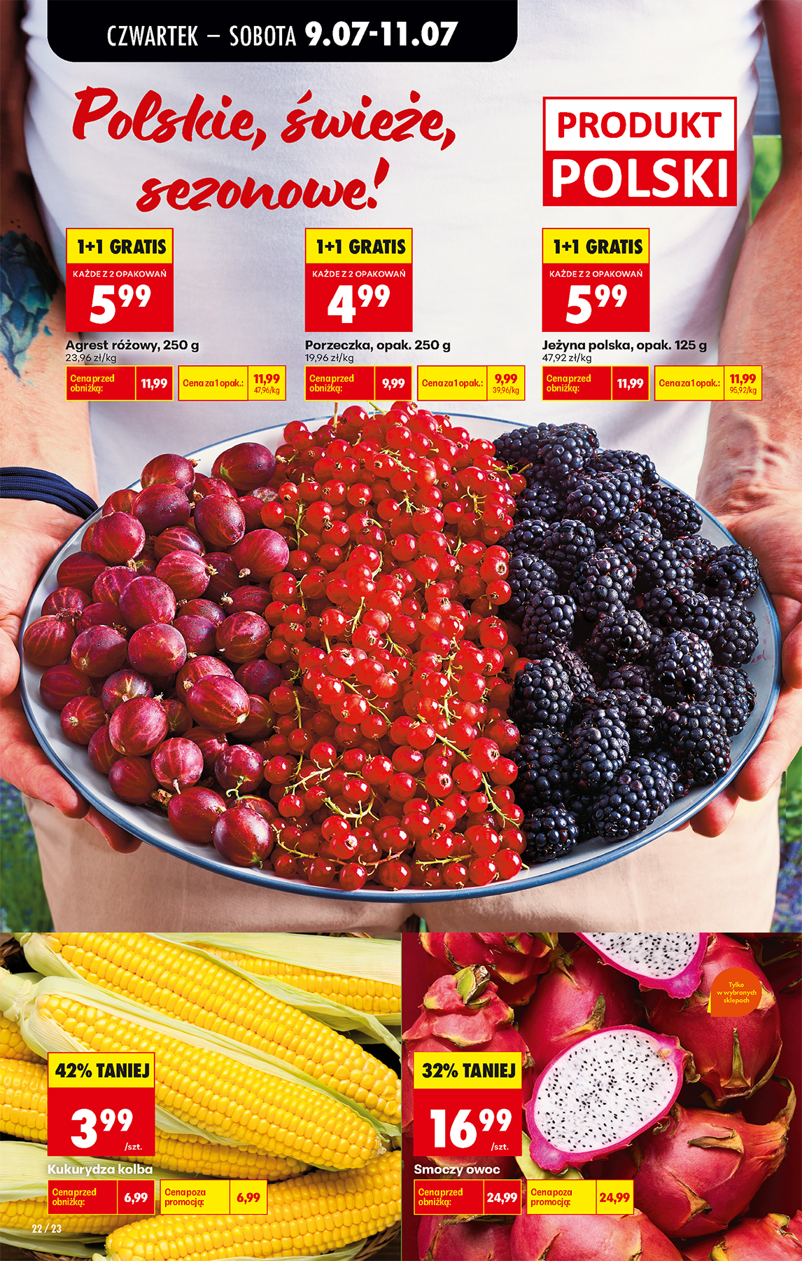 biedronka - Aktuální Biedronka leták platný od čtvrtka 09.07.2026 do středy 15.07.2026 - page: 22