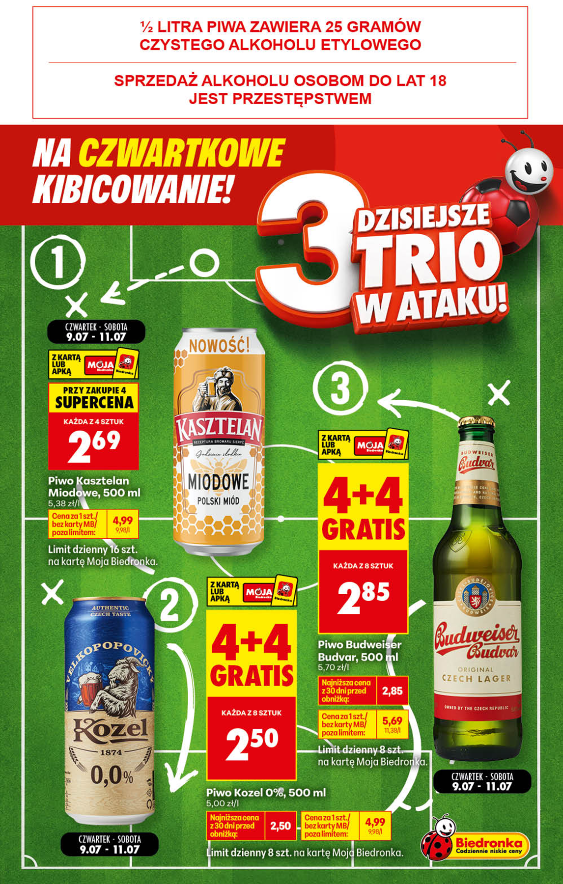 biedronka - Aktuální Biedronka - Football leták platný od čtvrtka 09.07.2026 - page: 4