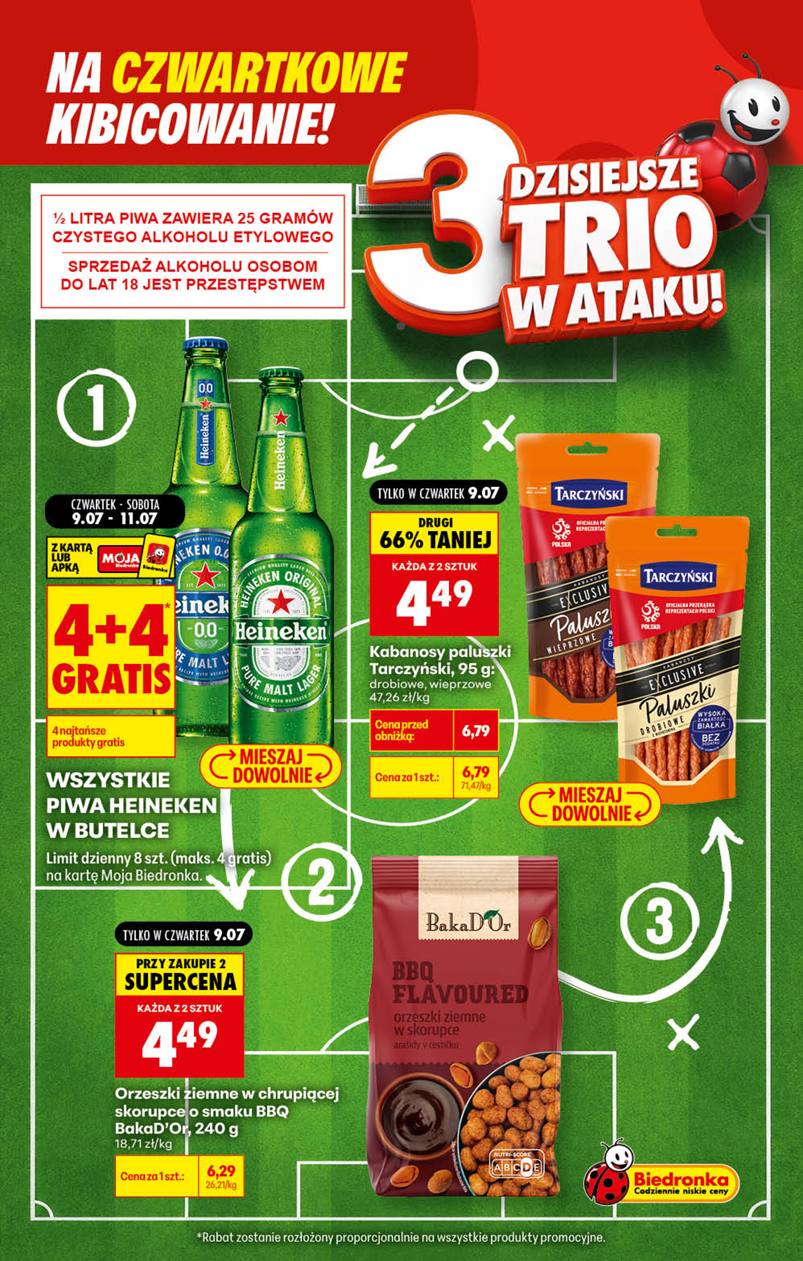 biedronka - Aktuální Biedronka - Football leták platný od čtvrtka 09.07.2026 - page: 3