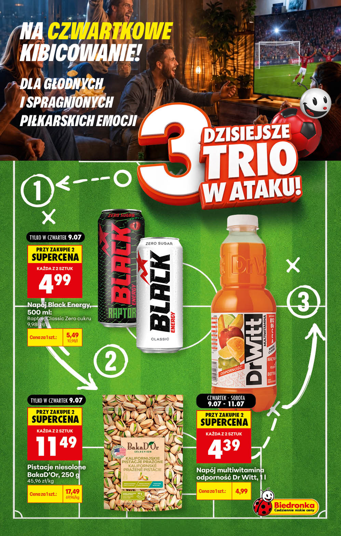 biedronka - Aktuální Biedronka - Football leták platný od čtvrtka 09.07.2026