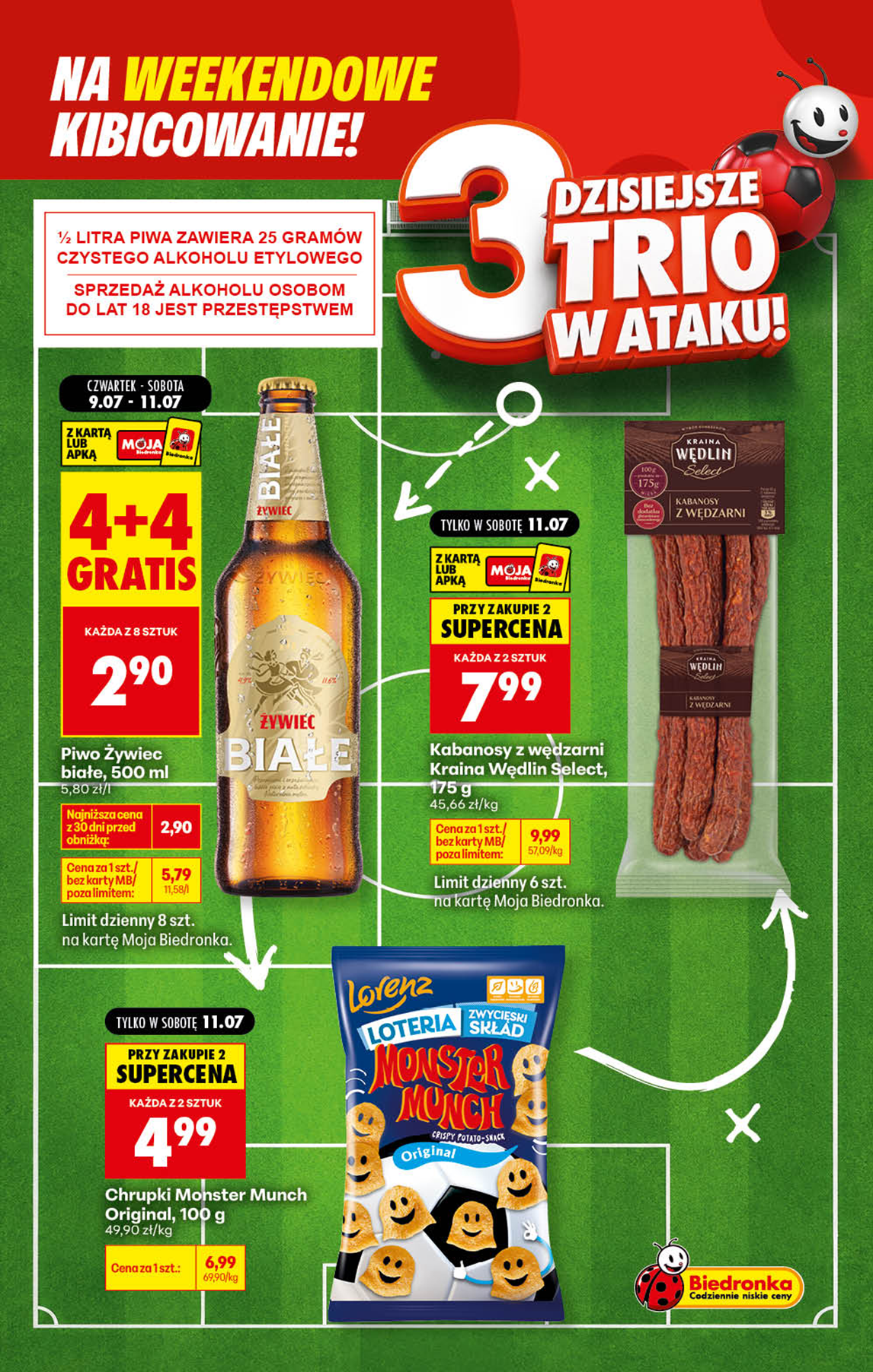 biedronka - Aktuální Biedronka - Football leták platný od soboty 11.07.2026 do neděle 12.07.2026 - page: 3