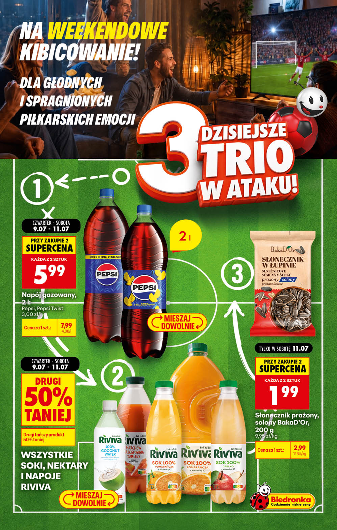 biedronka - Aktuální Biedronka - Football leták platný od soboty 11.07.2026 do neděle 12.07.2026