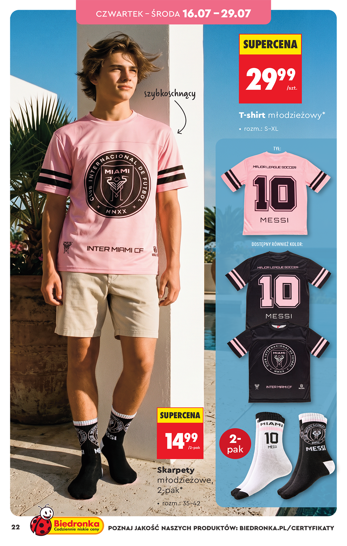 biedronka - Biedronka - Hity i inspiracje leták na příští týden od pondělí 13.07.2026 do pátku 31.07.2026 - page: 22