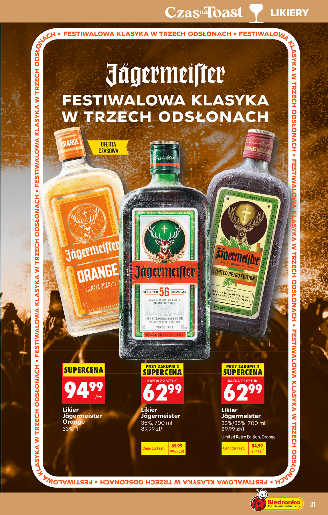biedronka - Aktuální Biedronka - Alkohol leták platný od pondělí 13.07.2026 do soboty 25.07.2026 - page: 31