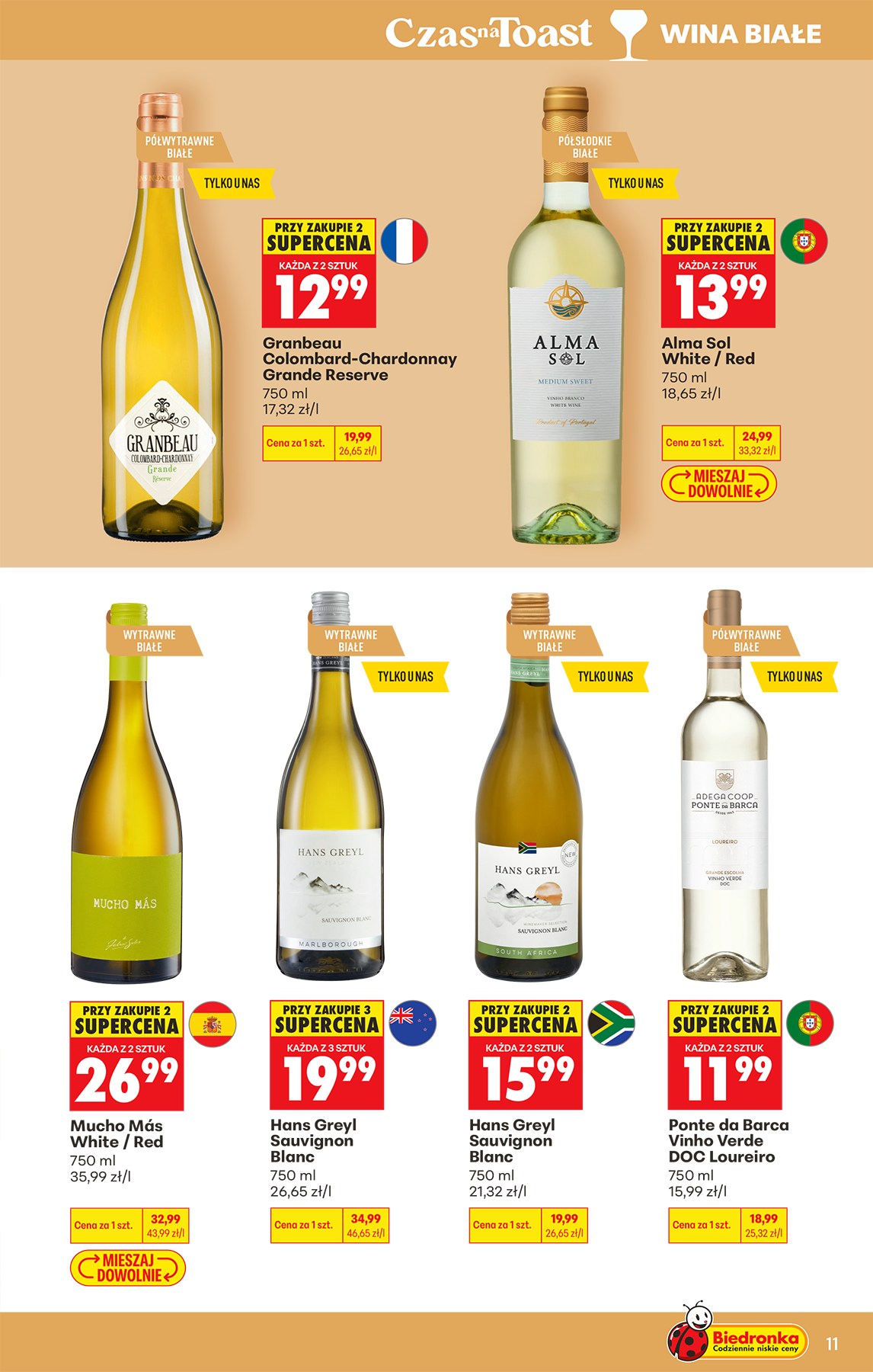 biedronka - Aktuální Biedronka - Alkohol leták platný od pondělí 13.07.2026 do soboty 25.07.2026 - page: 11