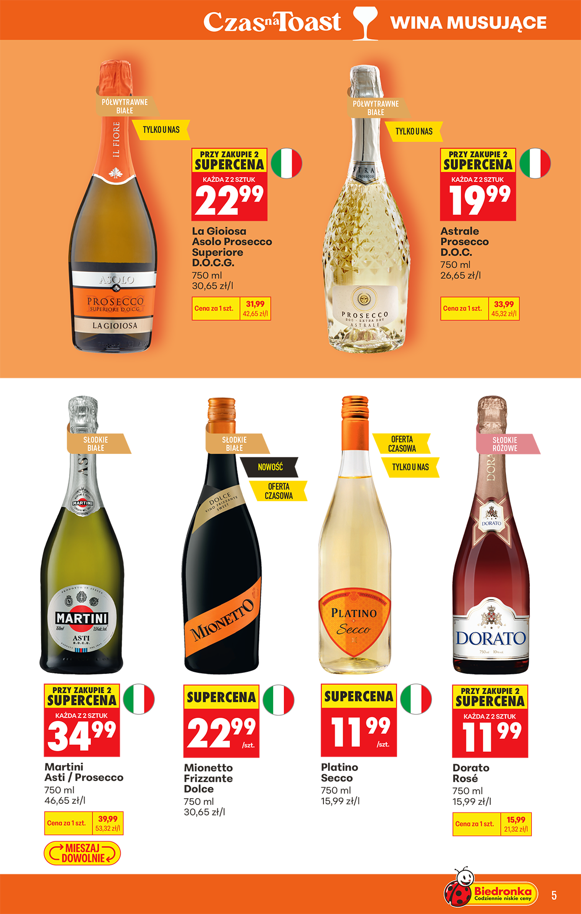 biedronka - Aktuální Biedronka - Alkohol leták platný od pondělí 13.07.2026 do soboty 25.07.2026 - page: 5