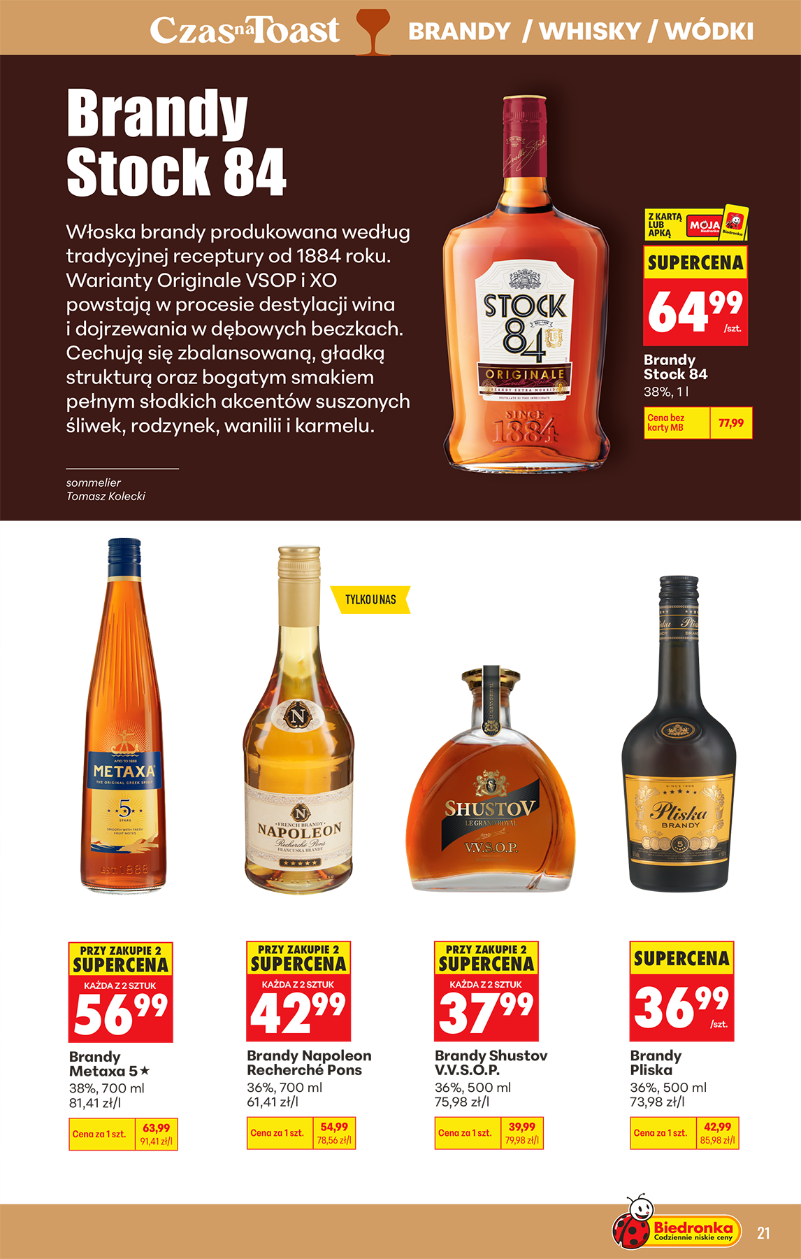 biedronka - Aktuální Biedronka - Alkohol leták platný od pondělí 13.07.2026 do soboty 25.07.2026 - page: 21