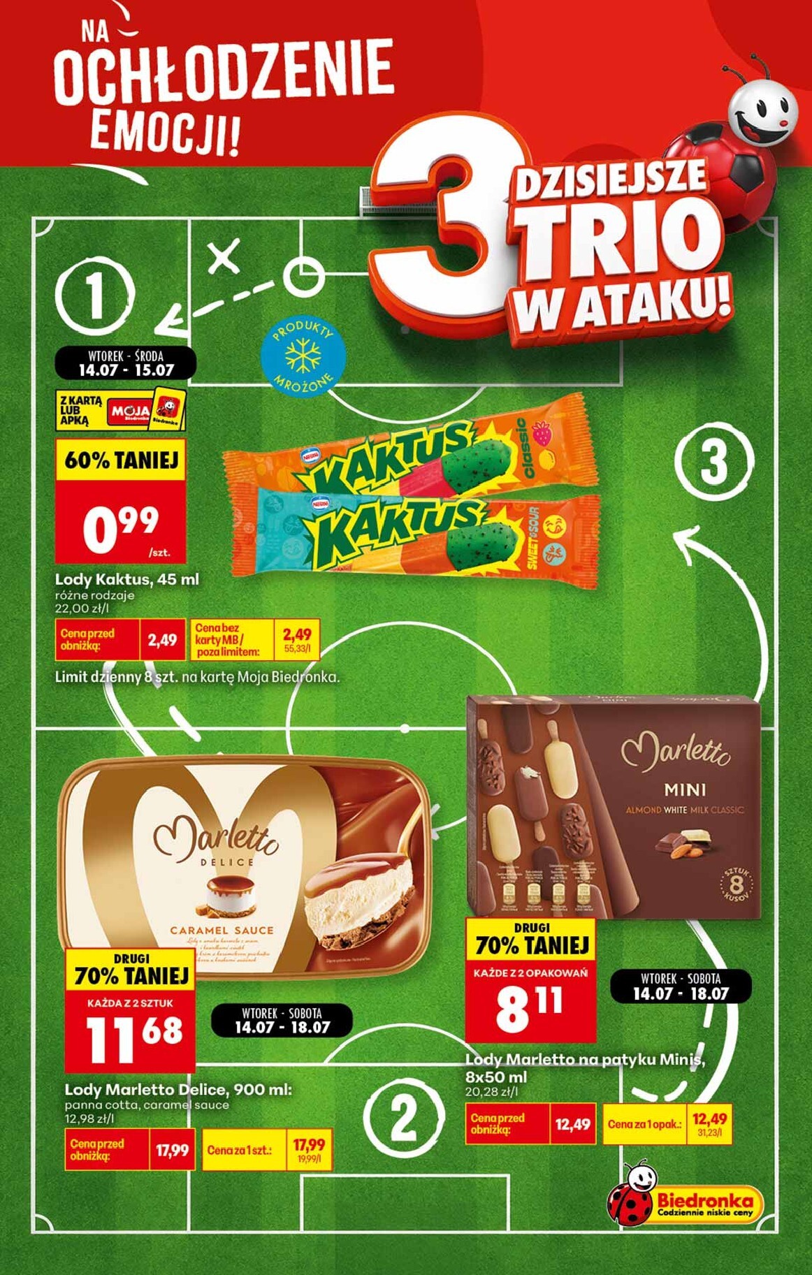 biedronka - Aktuální Biedronka - Football leták platný od úterý 14.07.2026 - page: 2
