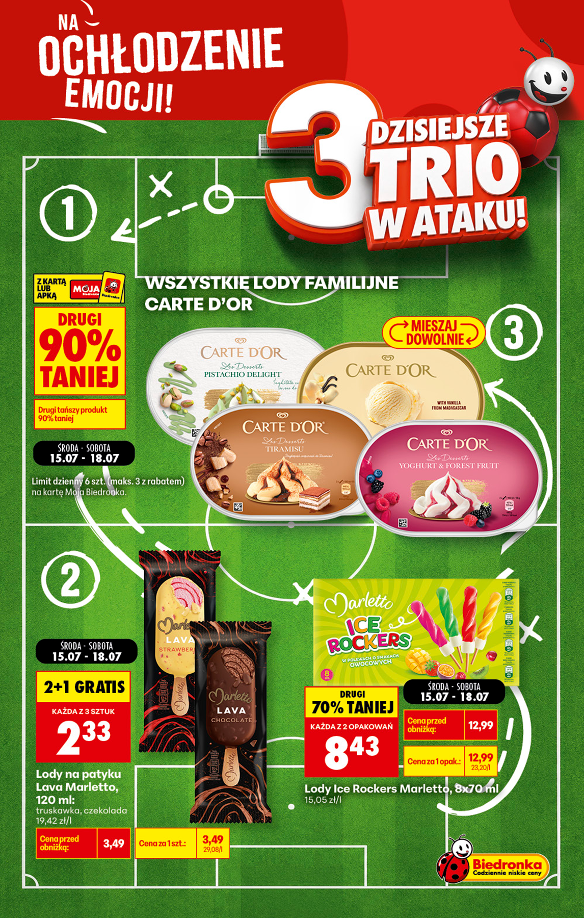 biedronka - Aktuální Biedronka - Football leták platný od středy 15.07.2026 - page: 3