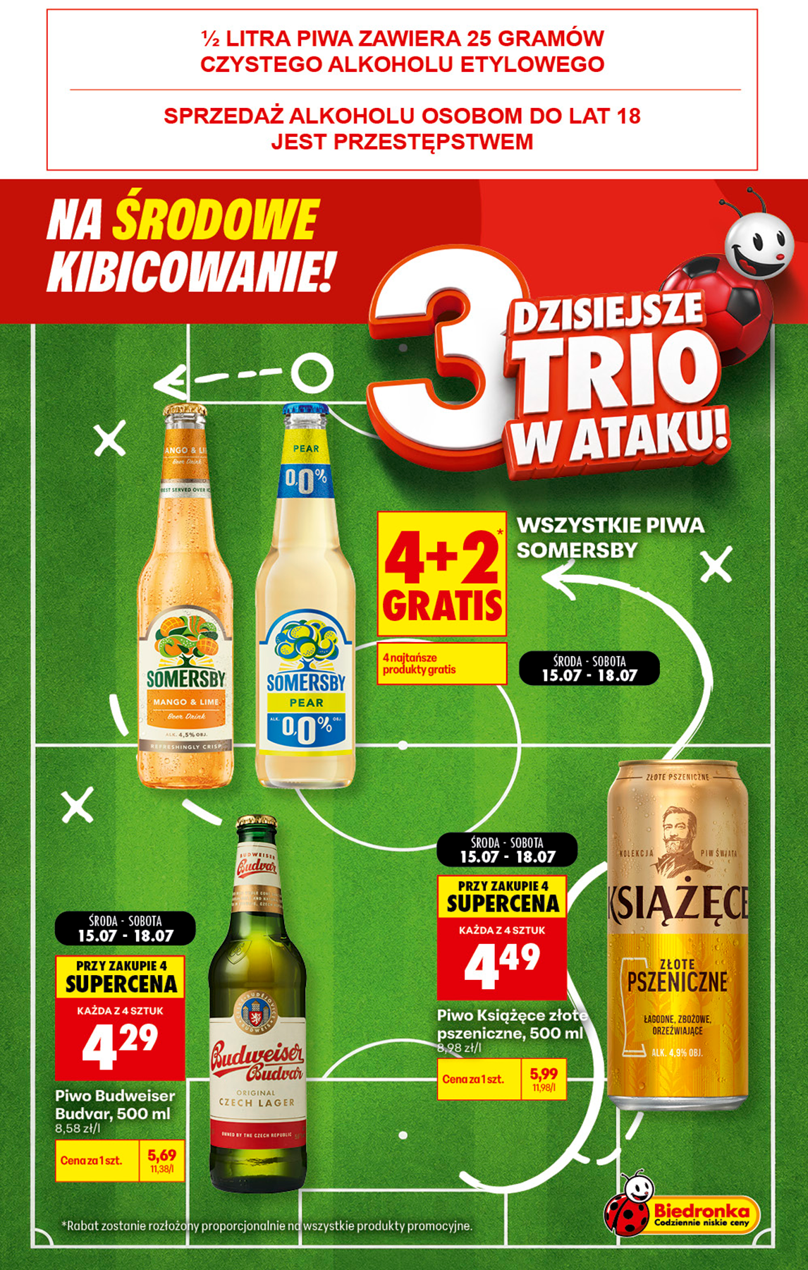 biedronka - Aktuální Biedronka - Football leták platný od středy 15.07.2026 - page: 2