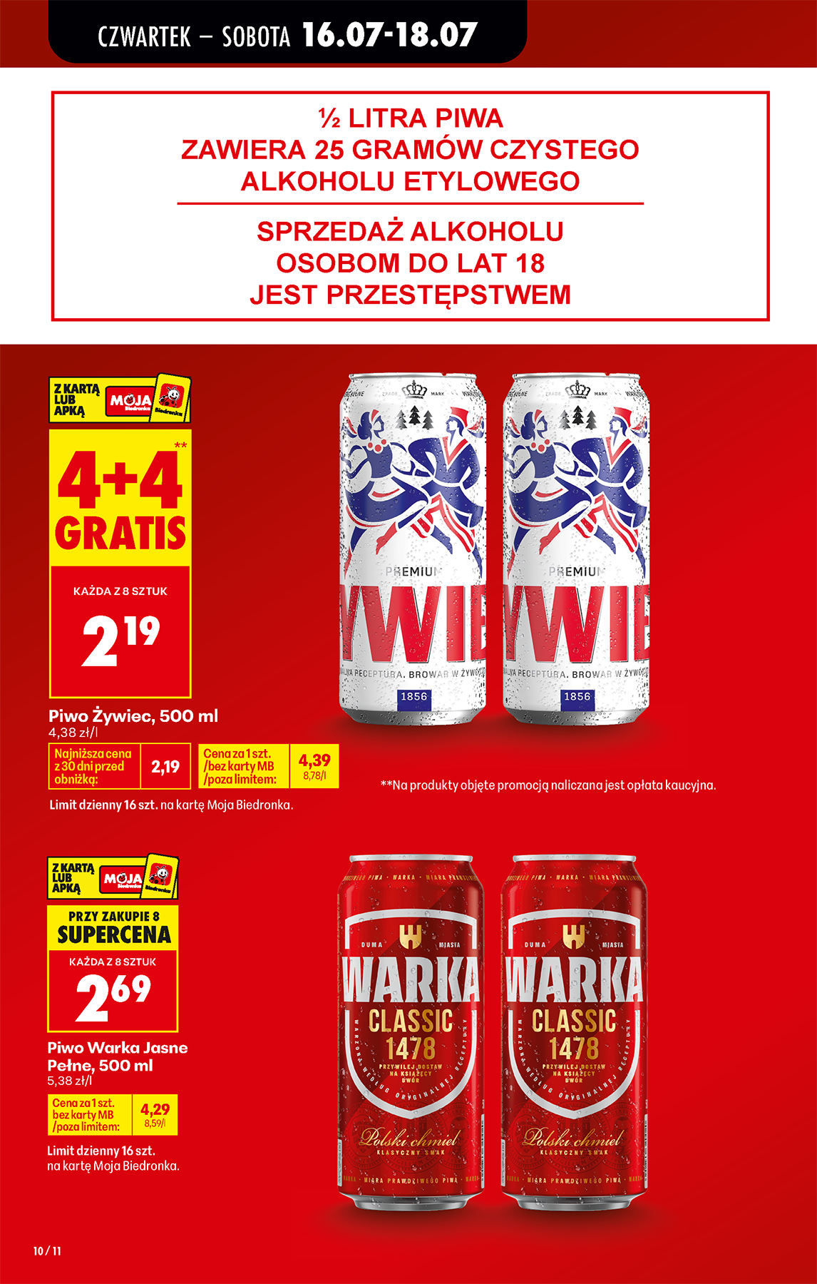 biedronka - Aktuální Biedronka leták platný od čtvrtka 16.07.2026 do středy 22.07.2026 - page: 12