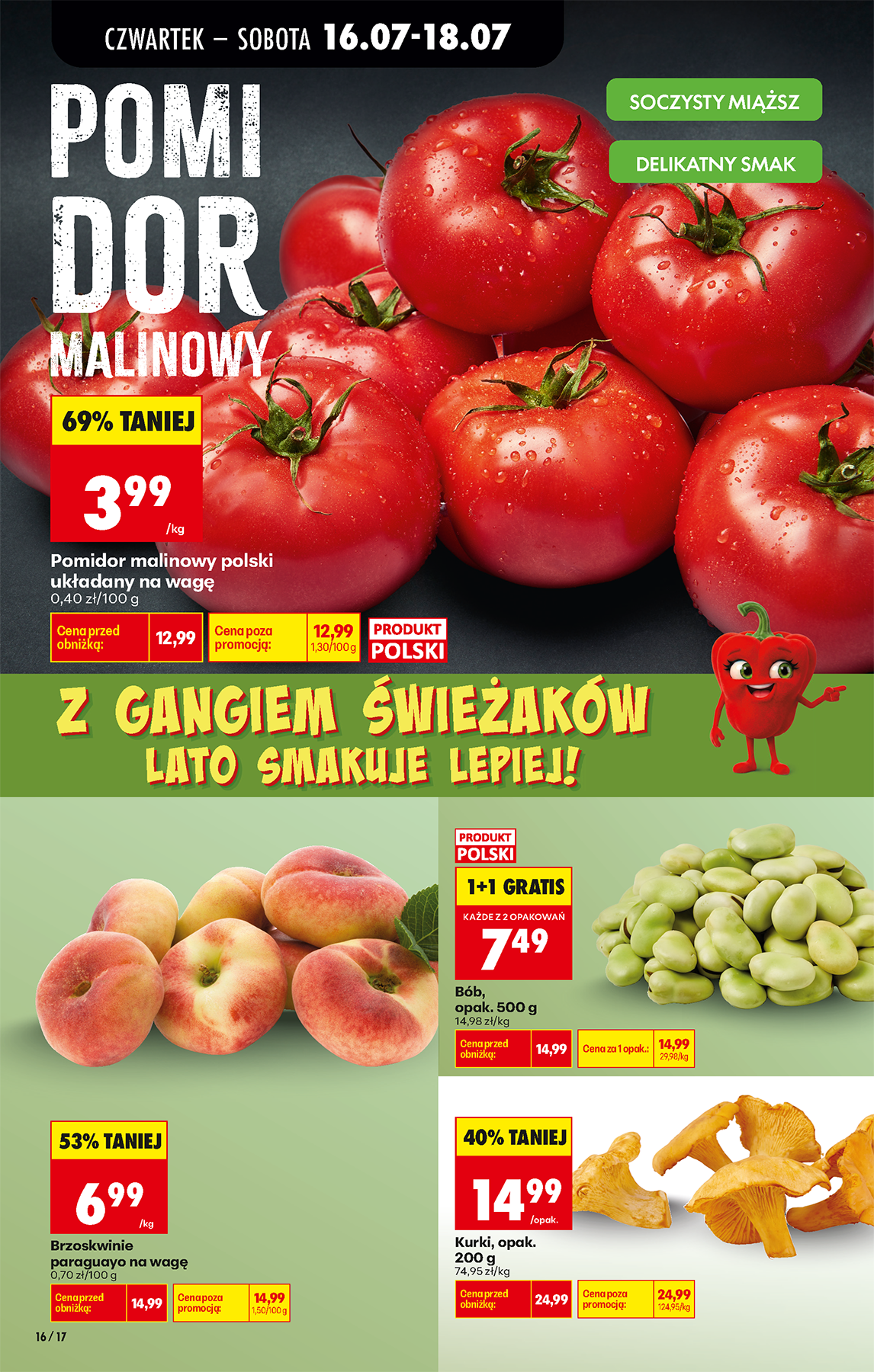 biedronka - Aktuální Biedronka leták platný od čtvrtka 16.07.2026 do středy 22.07.2026 - page: 22